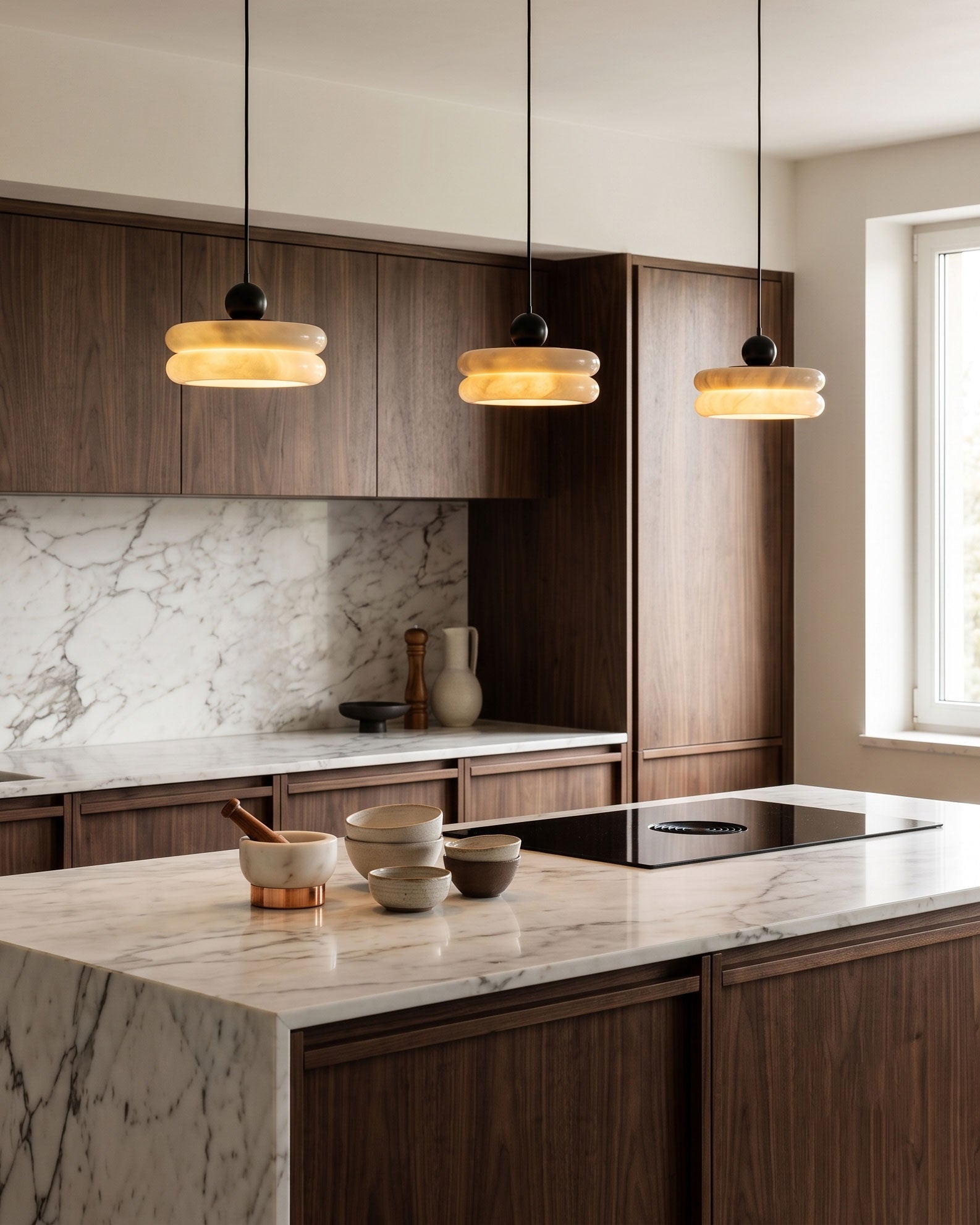 Evren Alabaster Pendant Light