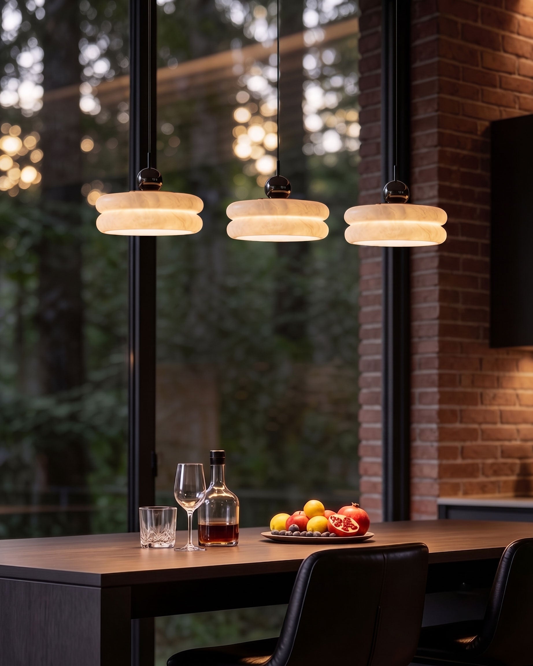 Evren Alabaster Pendant Light