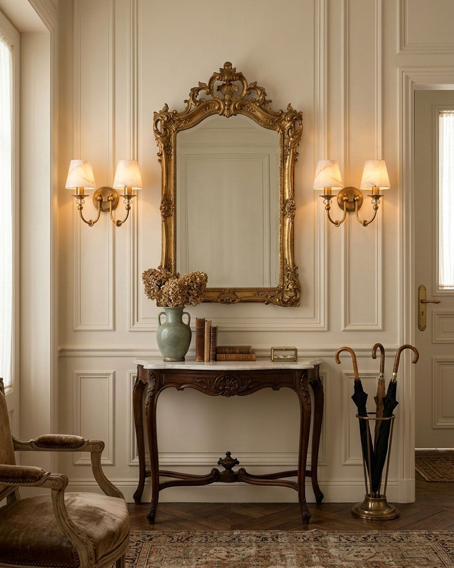 Farris Alabaster Wall Sconce