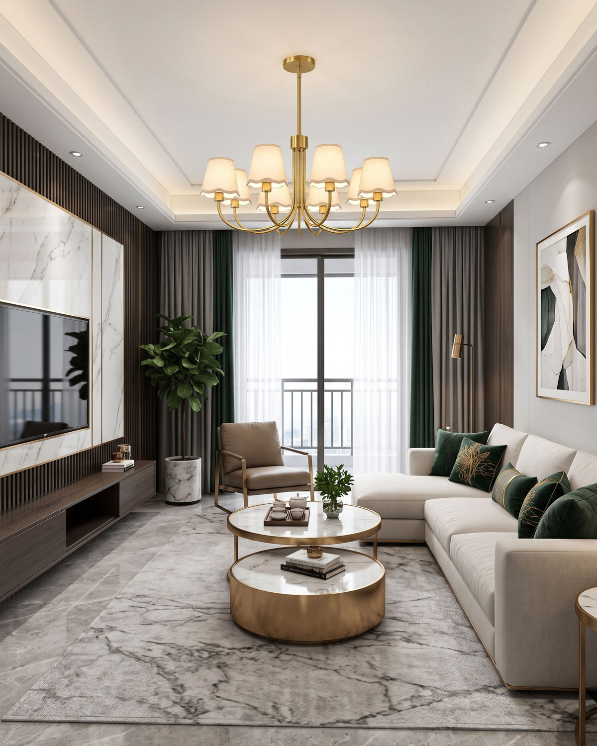 Faulkner Elegant Chandelier