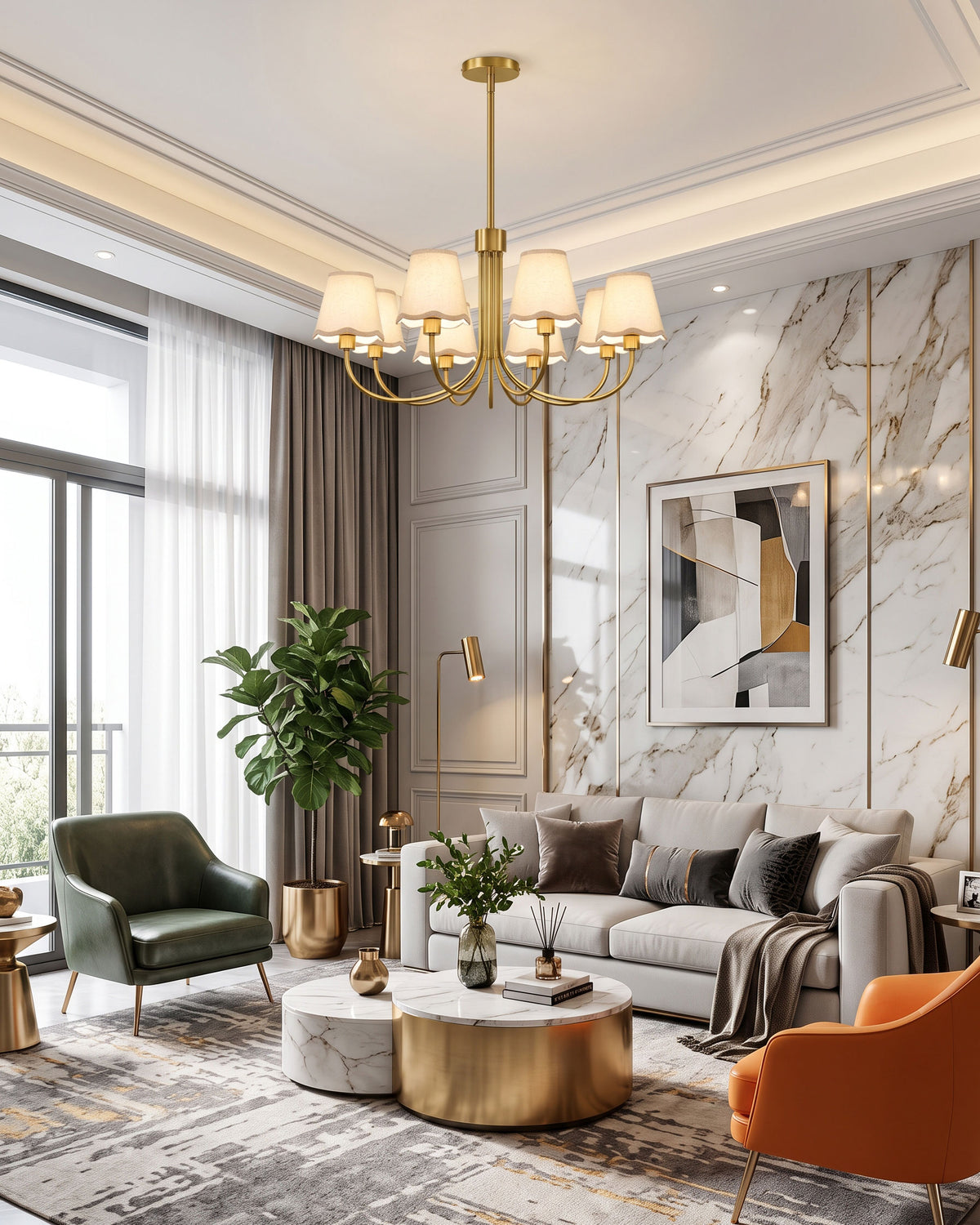 Faulkner Elegant Chandelier