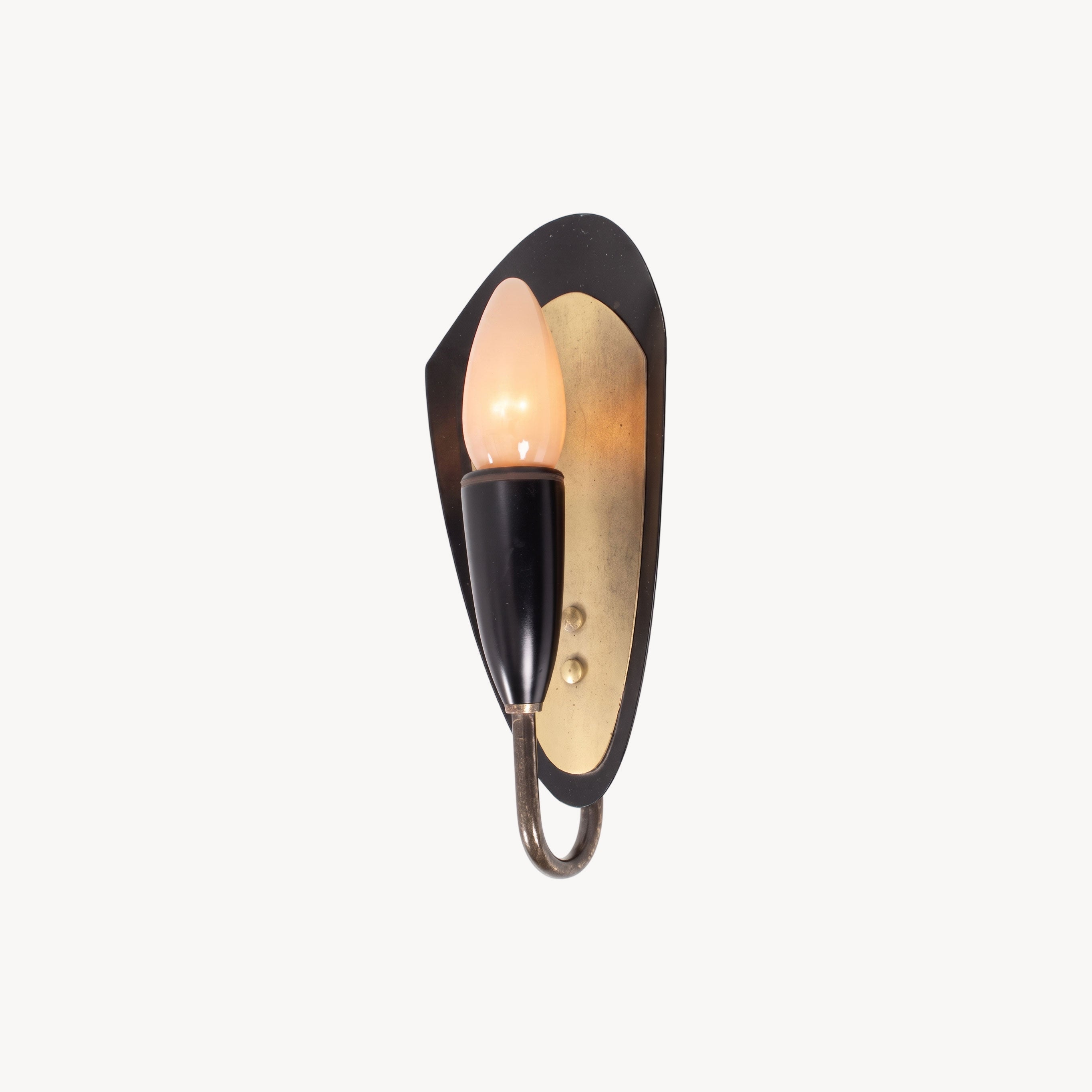 Felix Retro Black Wall Sconce