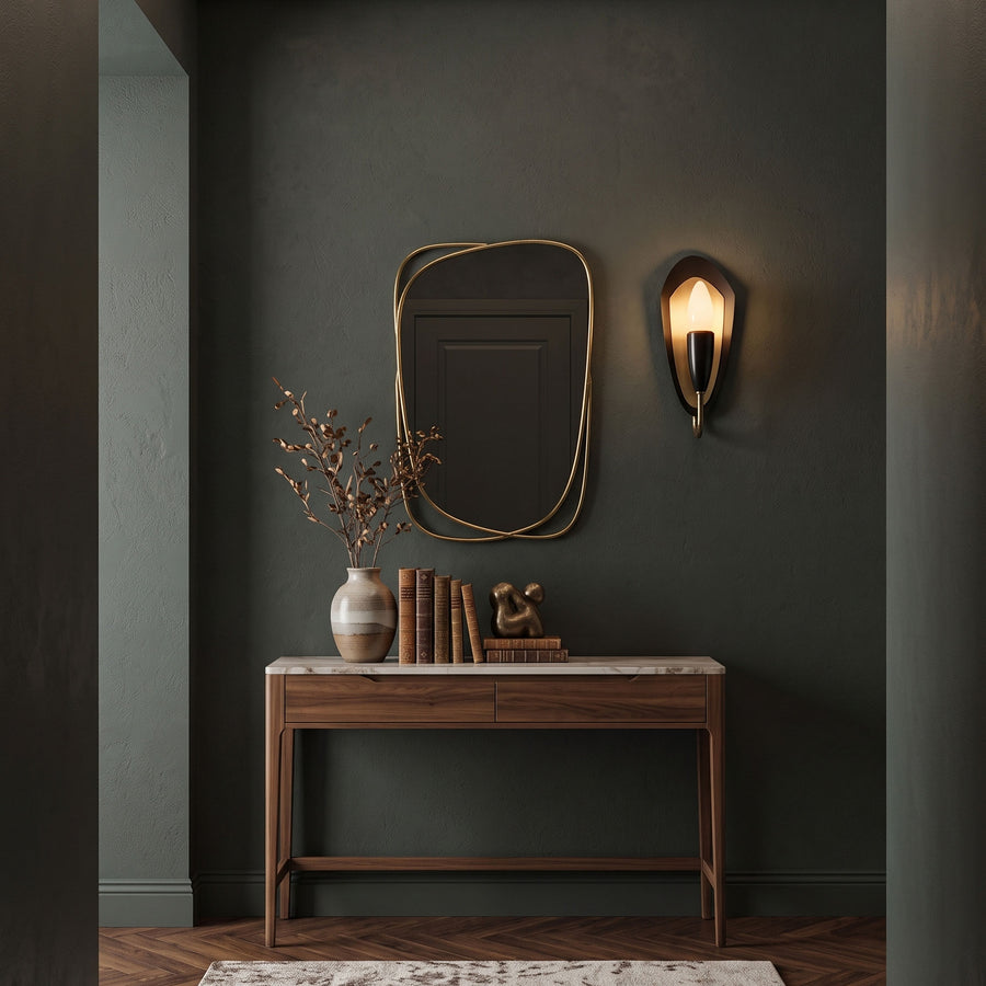 Felix Retro Black Wall Sconce – detail 4