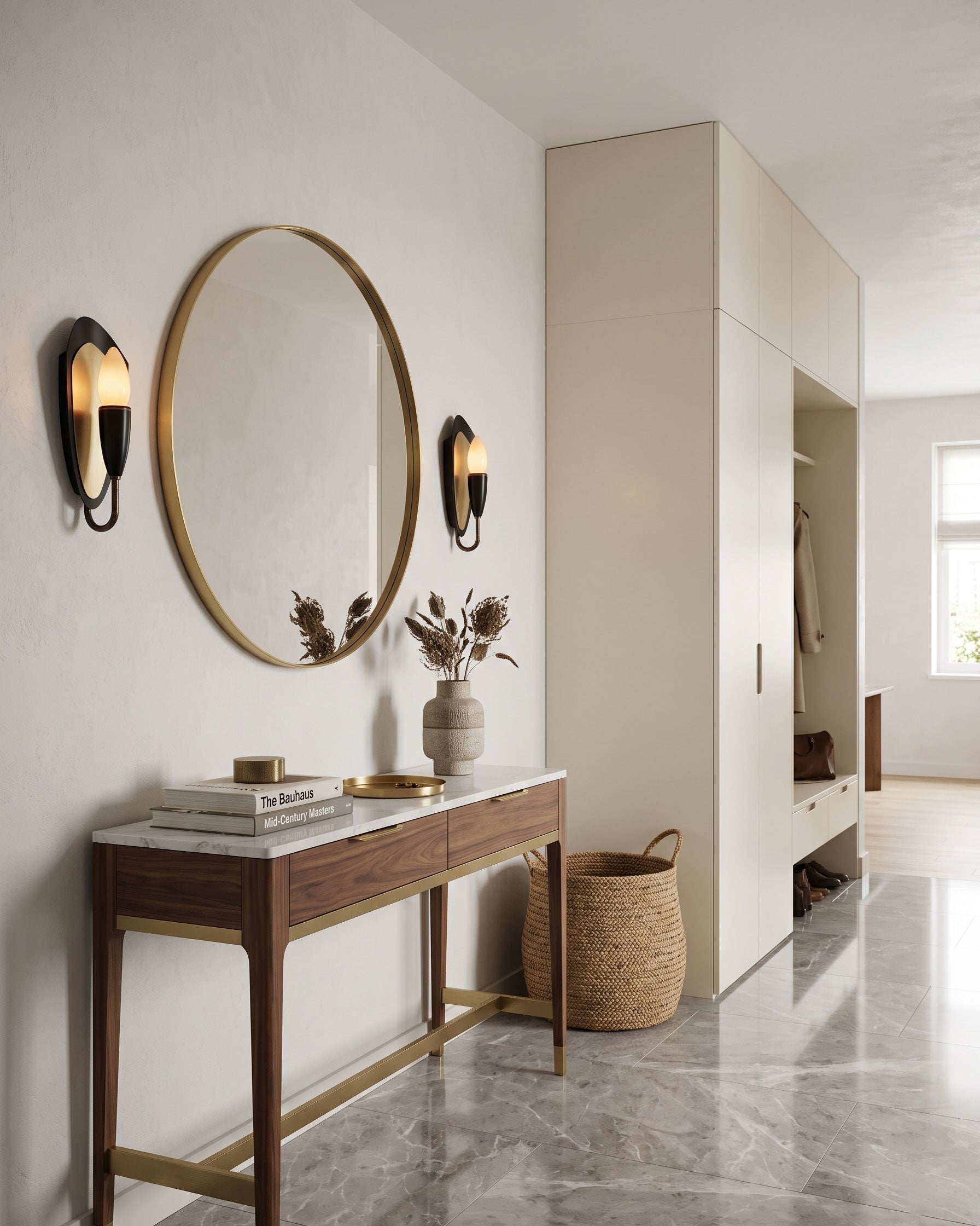 Felix Retro Black Wall Sconce