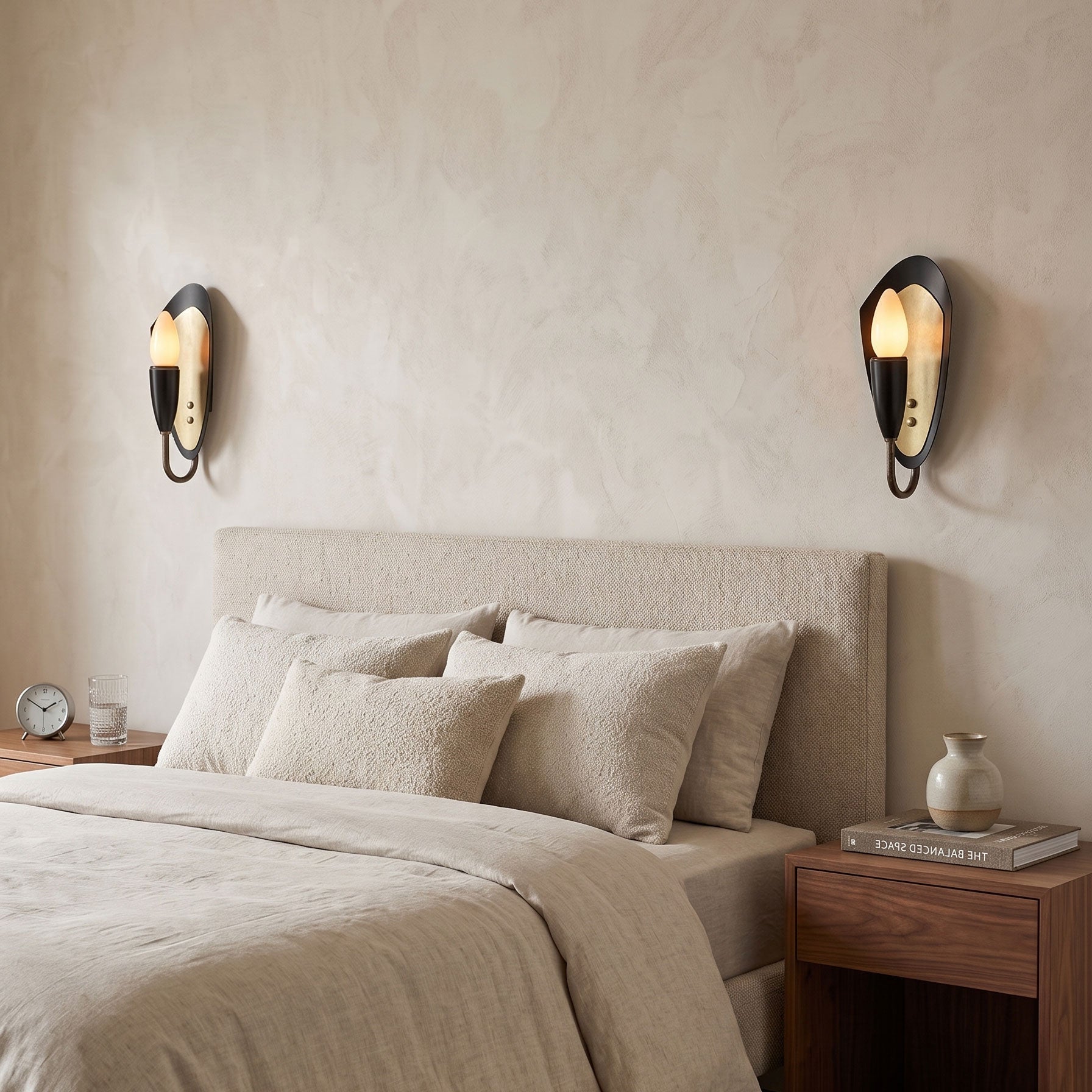 Felix Retro Black Wall Sconce