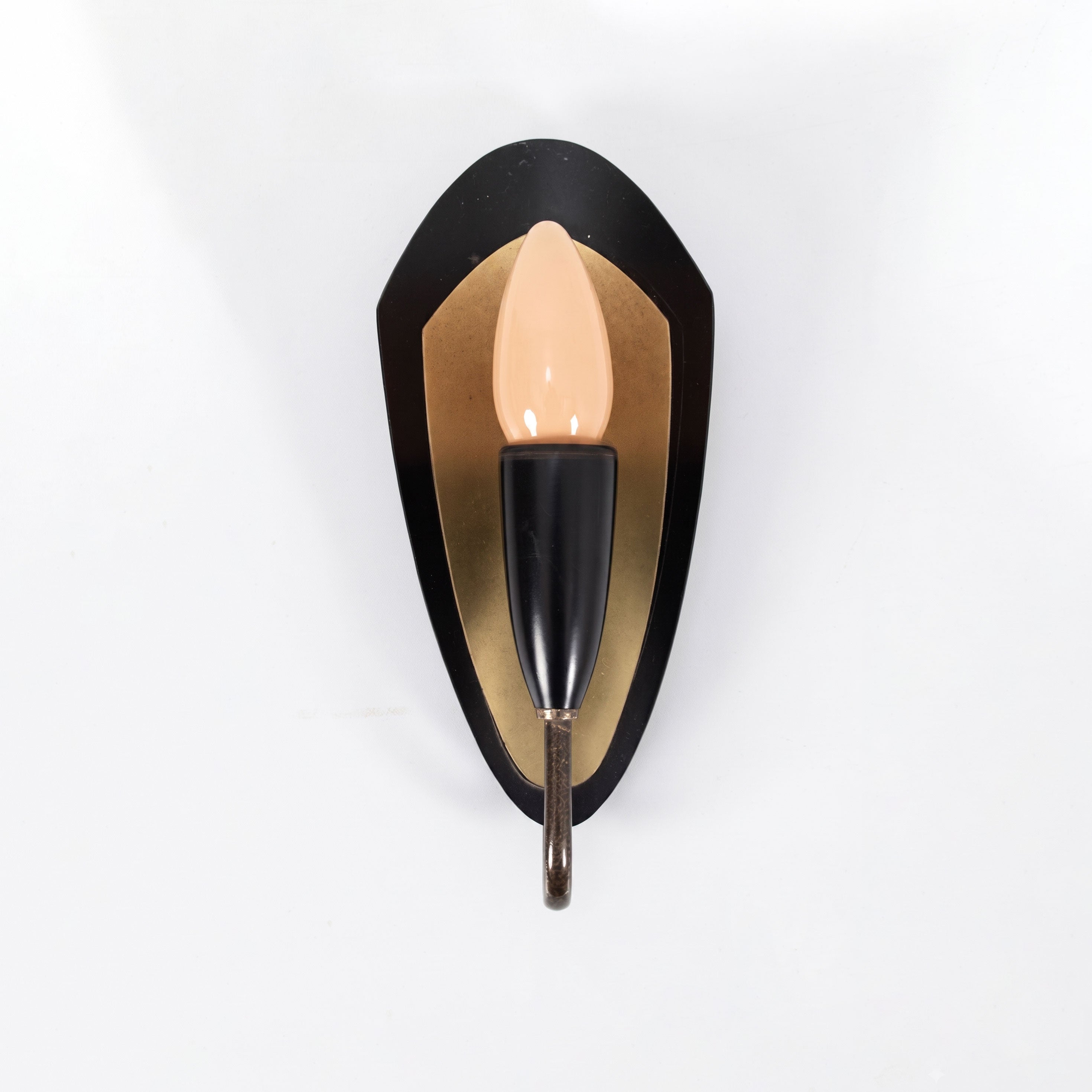 Felix Retro Black Wall Sconce