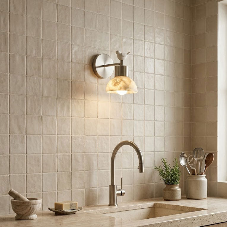 Fenwick Bird Wall Sconce – detail 6