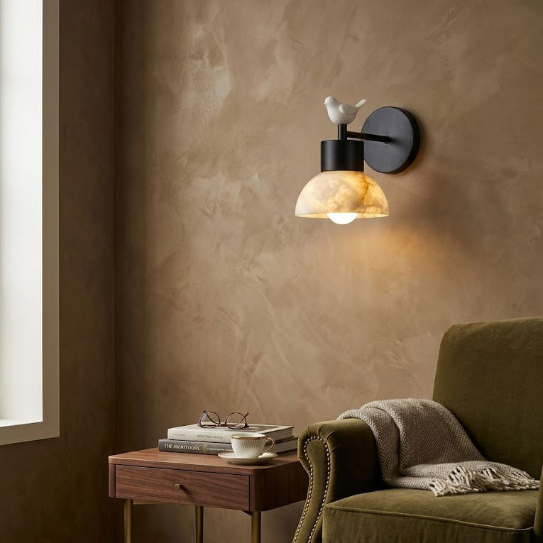 Fenwick Bird Wall Sconce – detail 2
