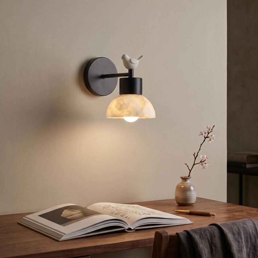Fenwick Bird Wall Sconce – detail 4