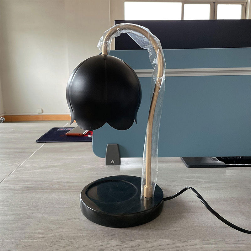 Fia Elegant Curved Table Lamp