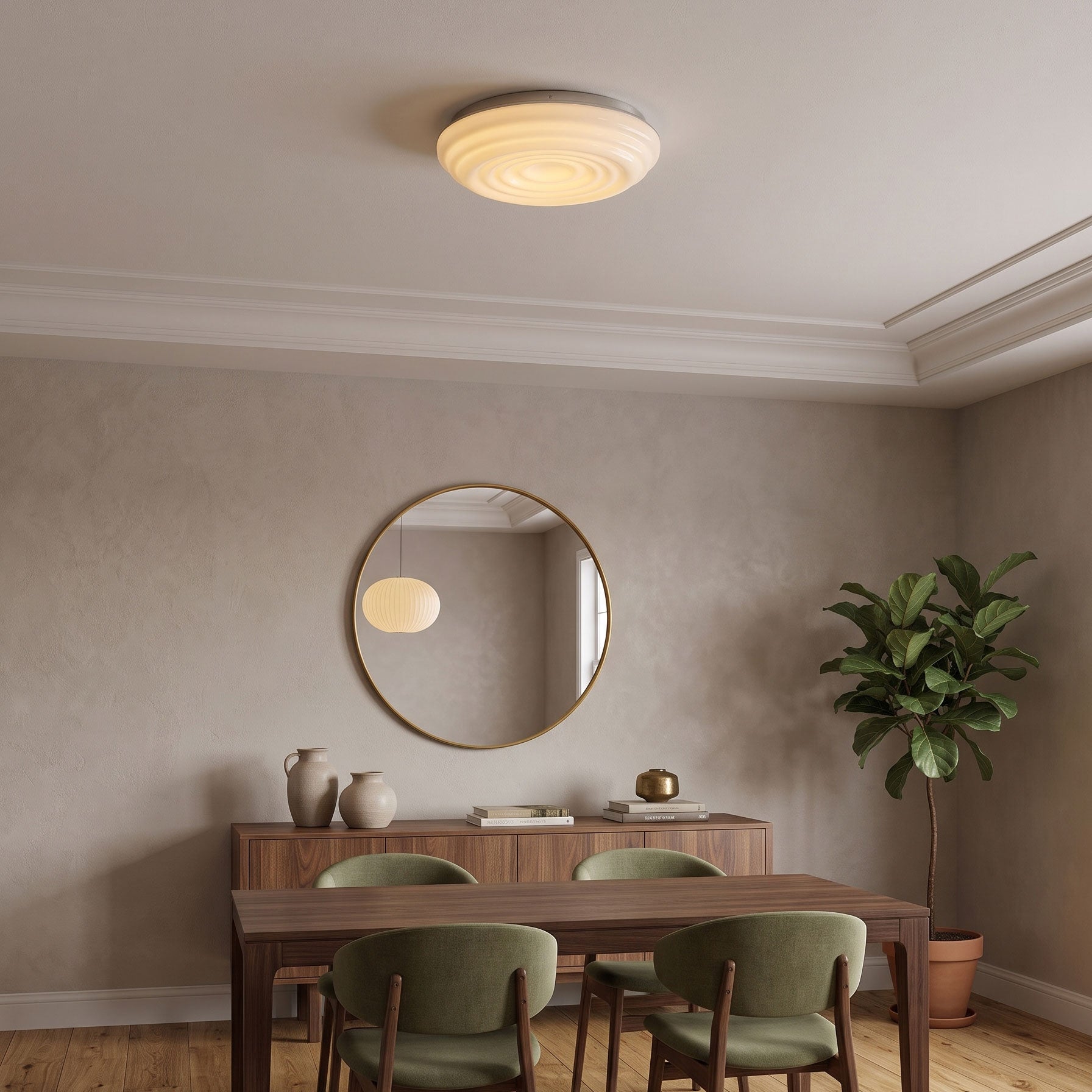 Finneas Layered Semi-Flush Mount