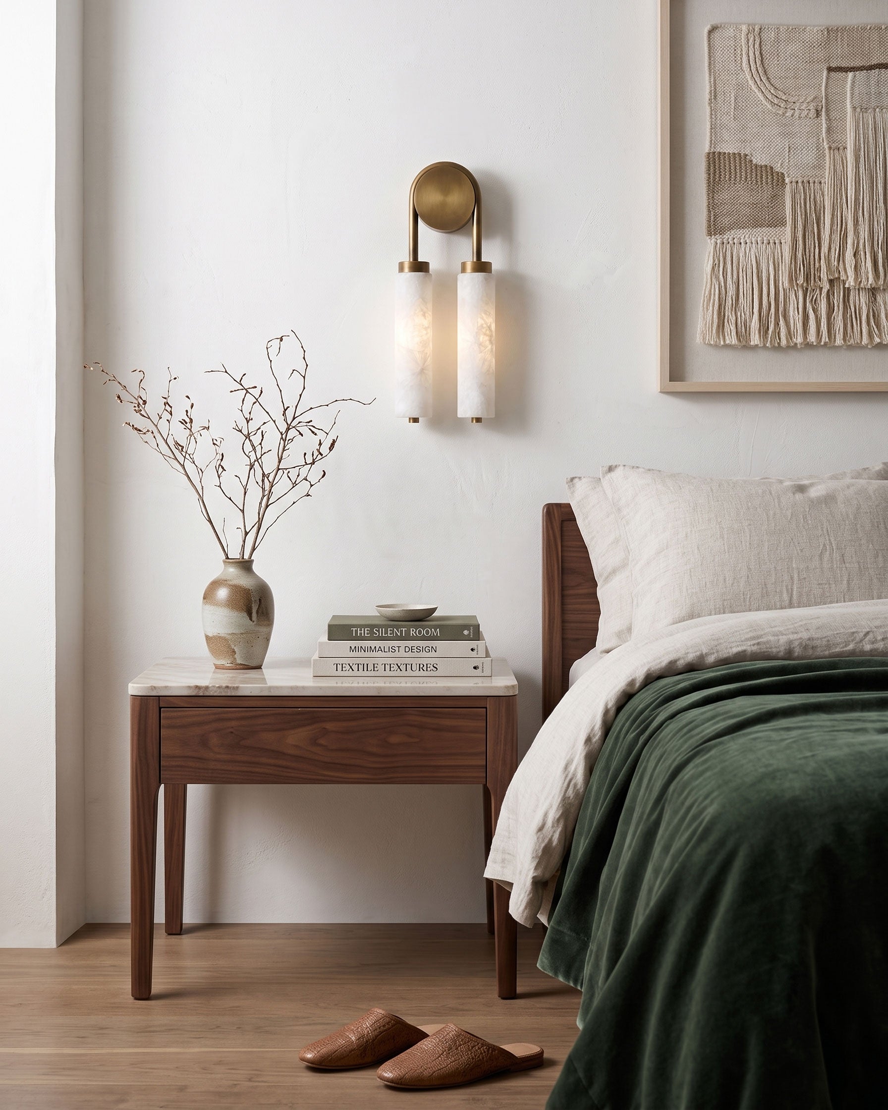 Finnian Minimalist Double Wall Sconce
