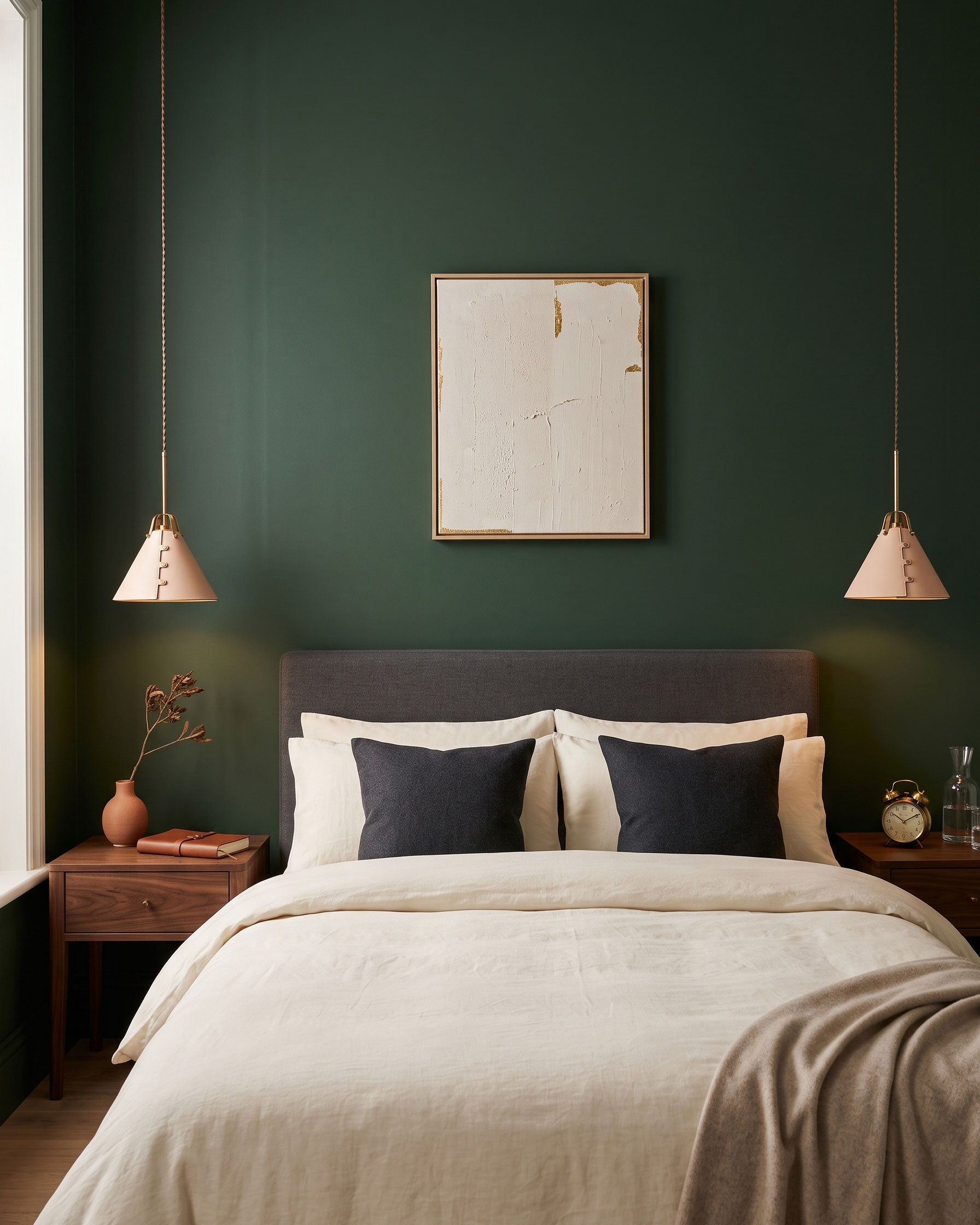 Fintan Stitched Cone Pendant Light