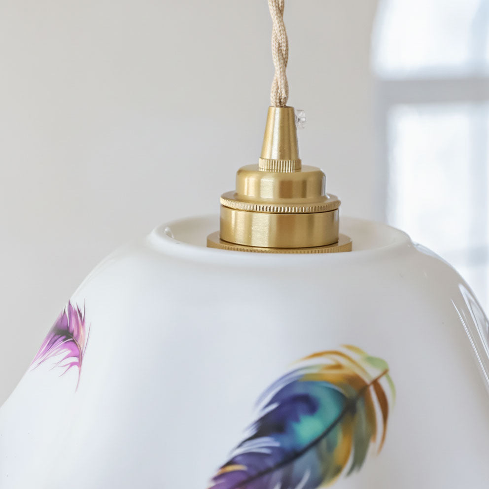 Fiona Hand-Painted Pendant Light