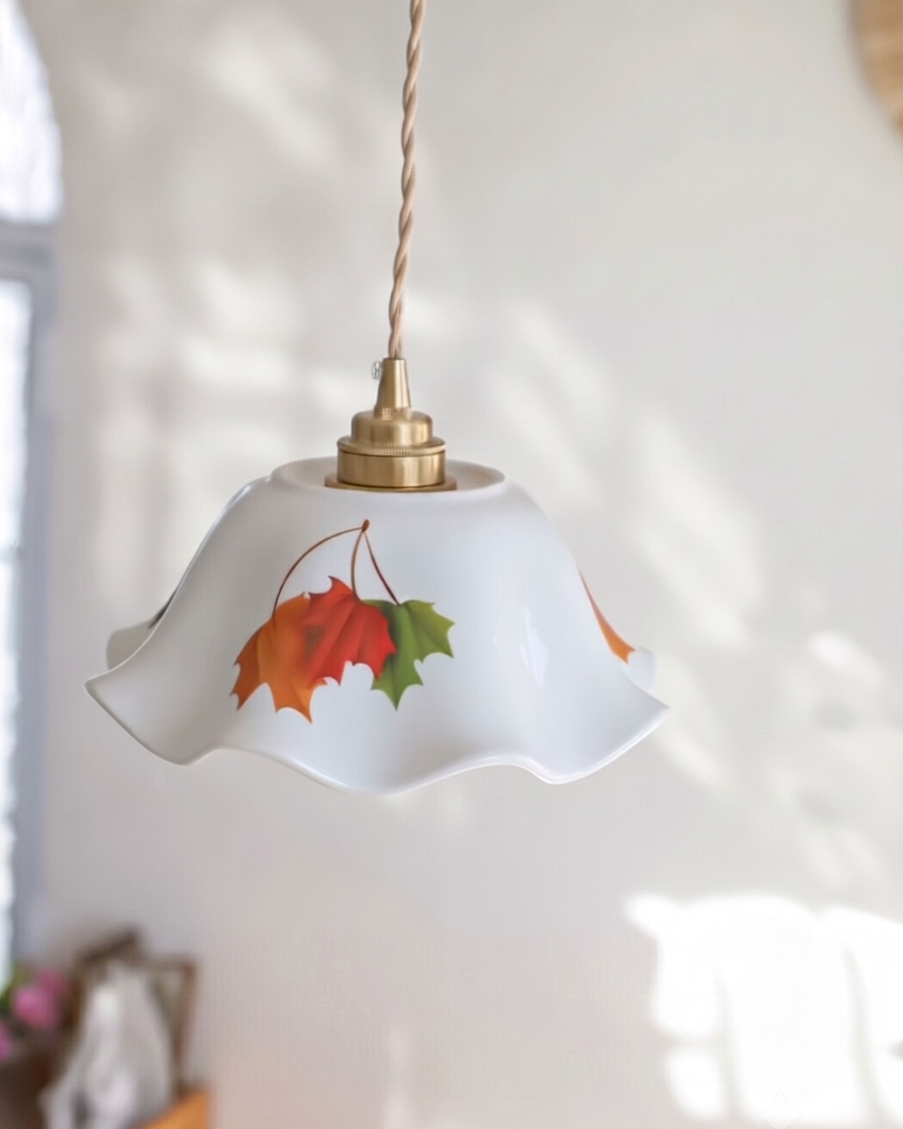 Fiona Hand-Painted Pendant Light