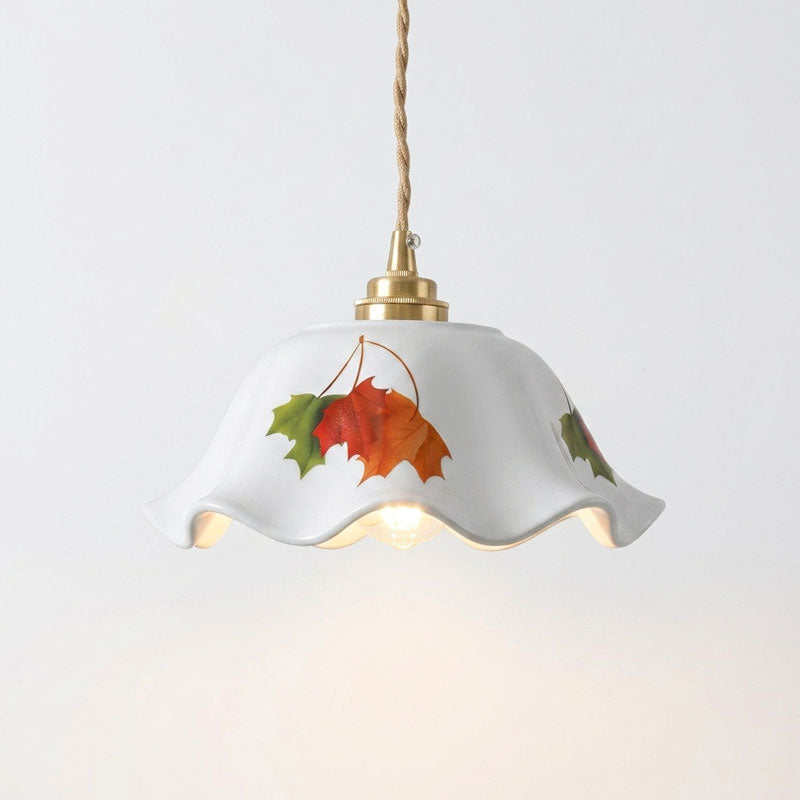 Fiona Hand-Painted Pendant Light