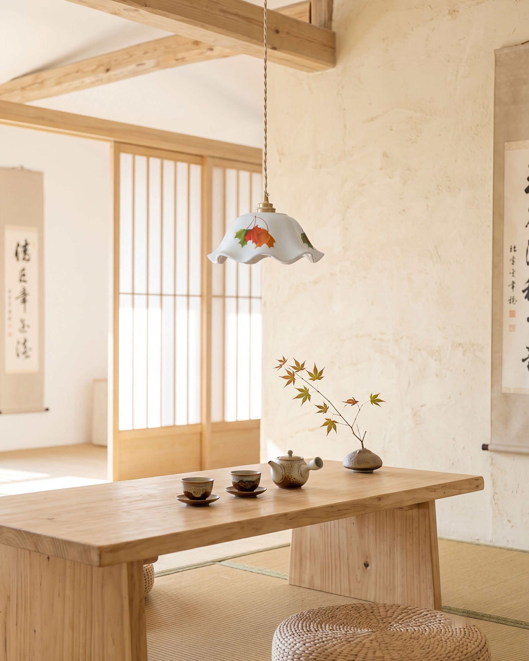 Fiona Hand-Painted Pendant Light