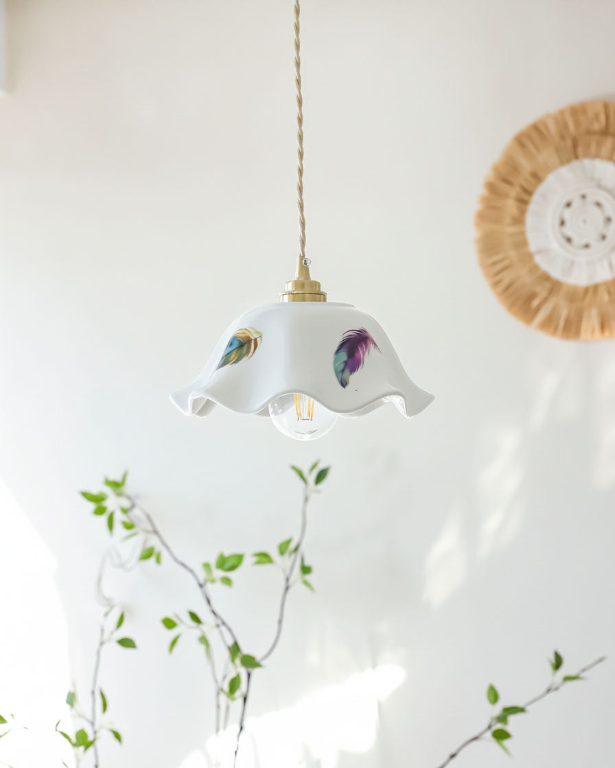 Fiona Hand-Painted Pendant Light