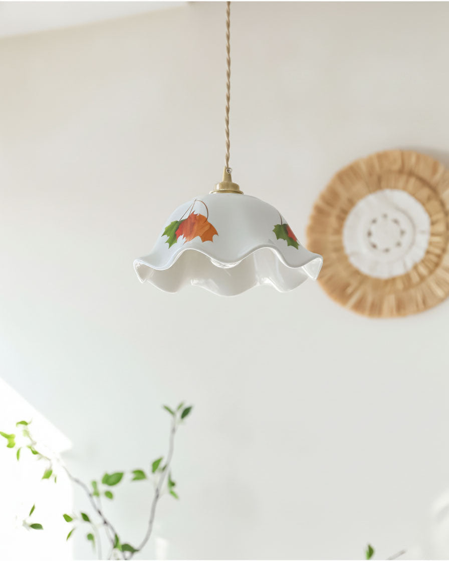 Fiona Hand-Painted Pendant Light