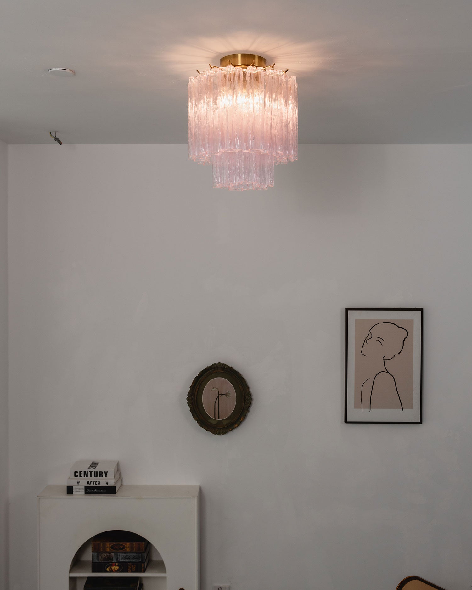 Rayonshine Fiora Pink Ceiling Lamp — Detail View 14
