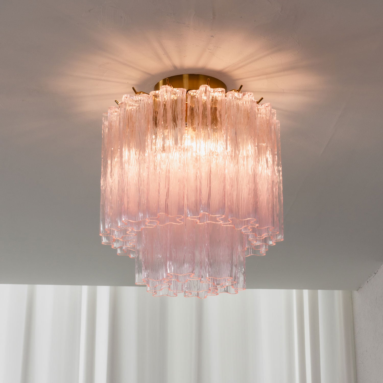 Rayonshine Fiora Pink Ceiling Lamp — Detail View 28