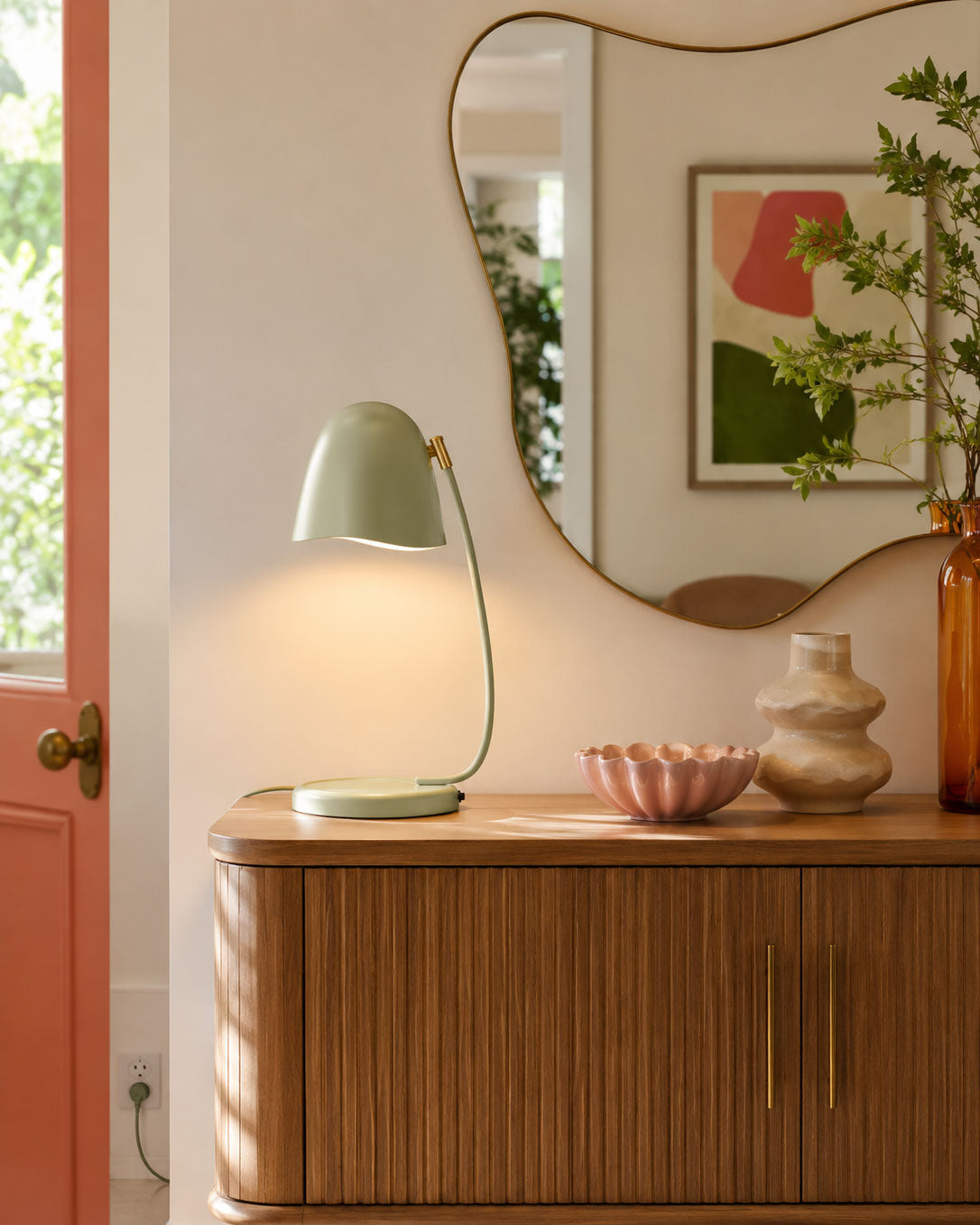 Fletcher Candle Warmer Table Lamp