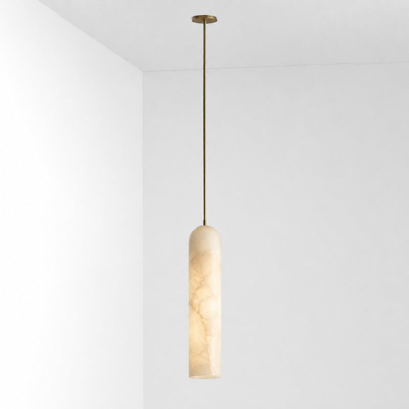 Float Alabaster Pendant Light