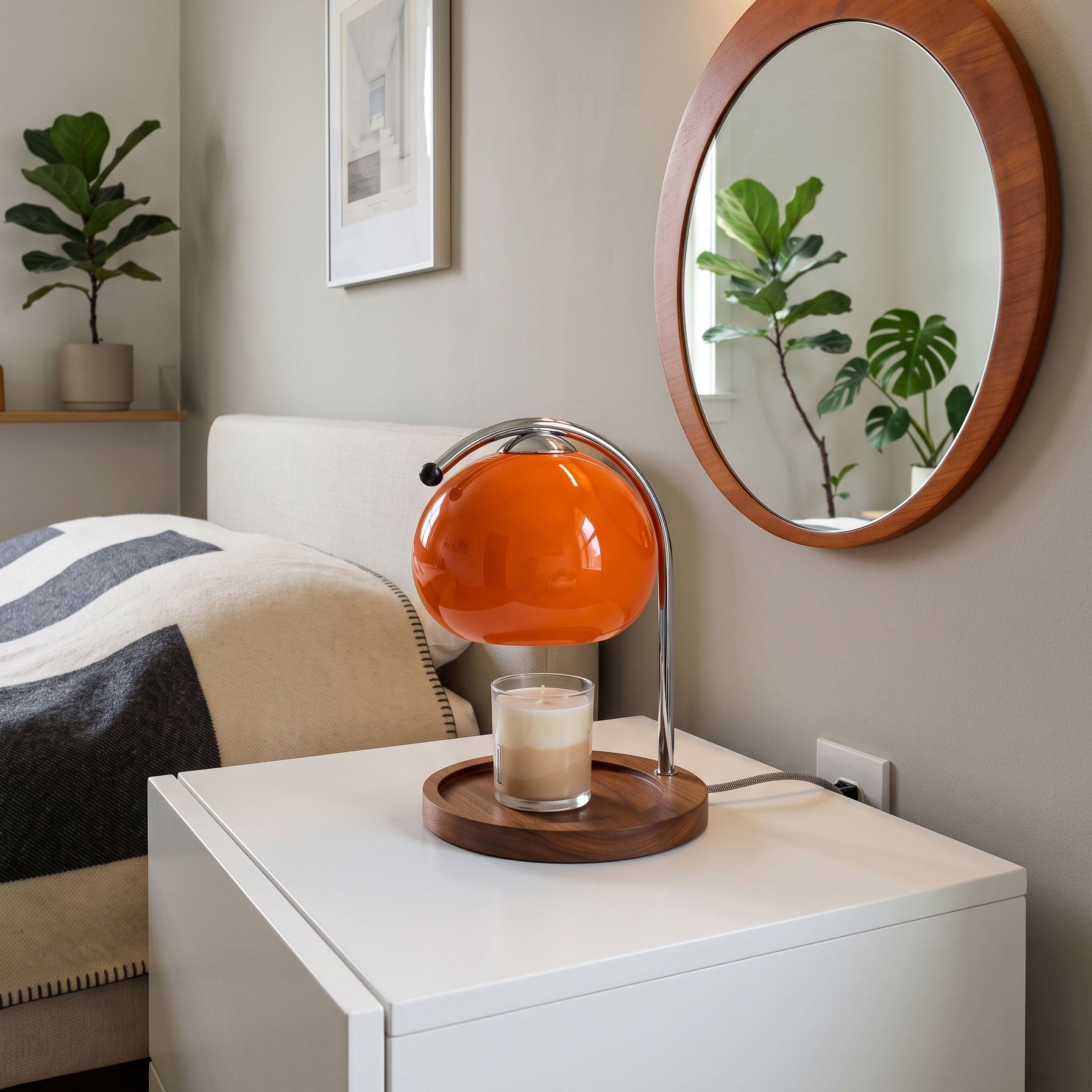 Gareth Candle Warmer Table Lamp