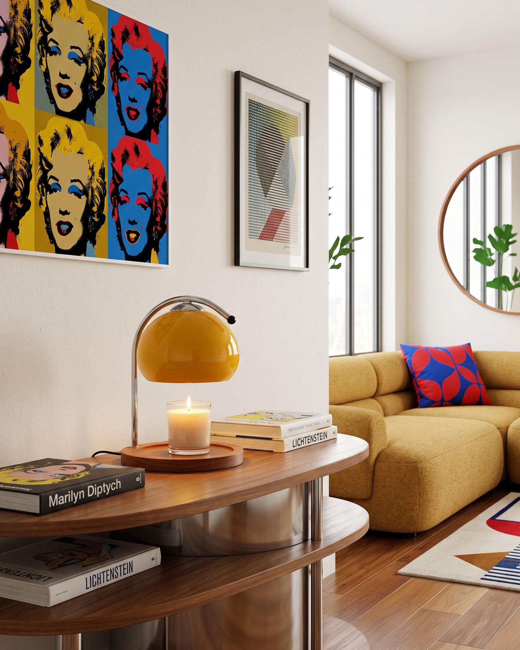 Gareth Candle Warmer Table Lamp
