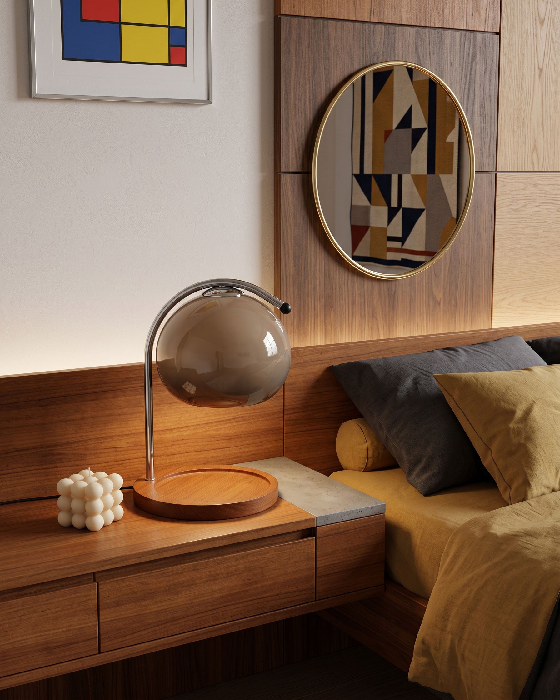 Gareth Candle Warmer Table Lamp