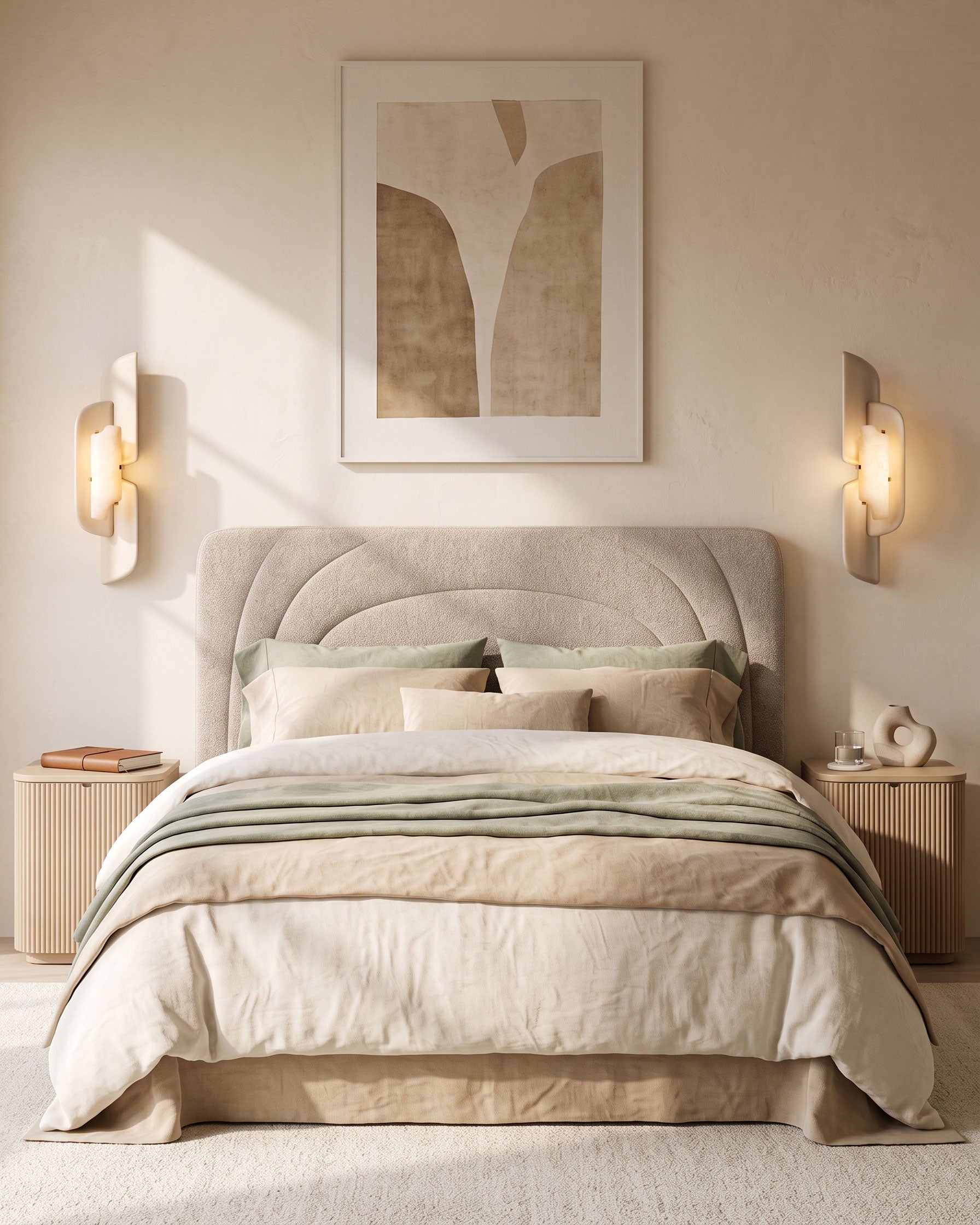 Garrick Alabaster Wall Sconce