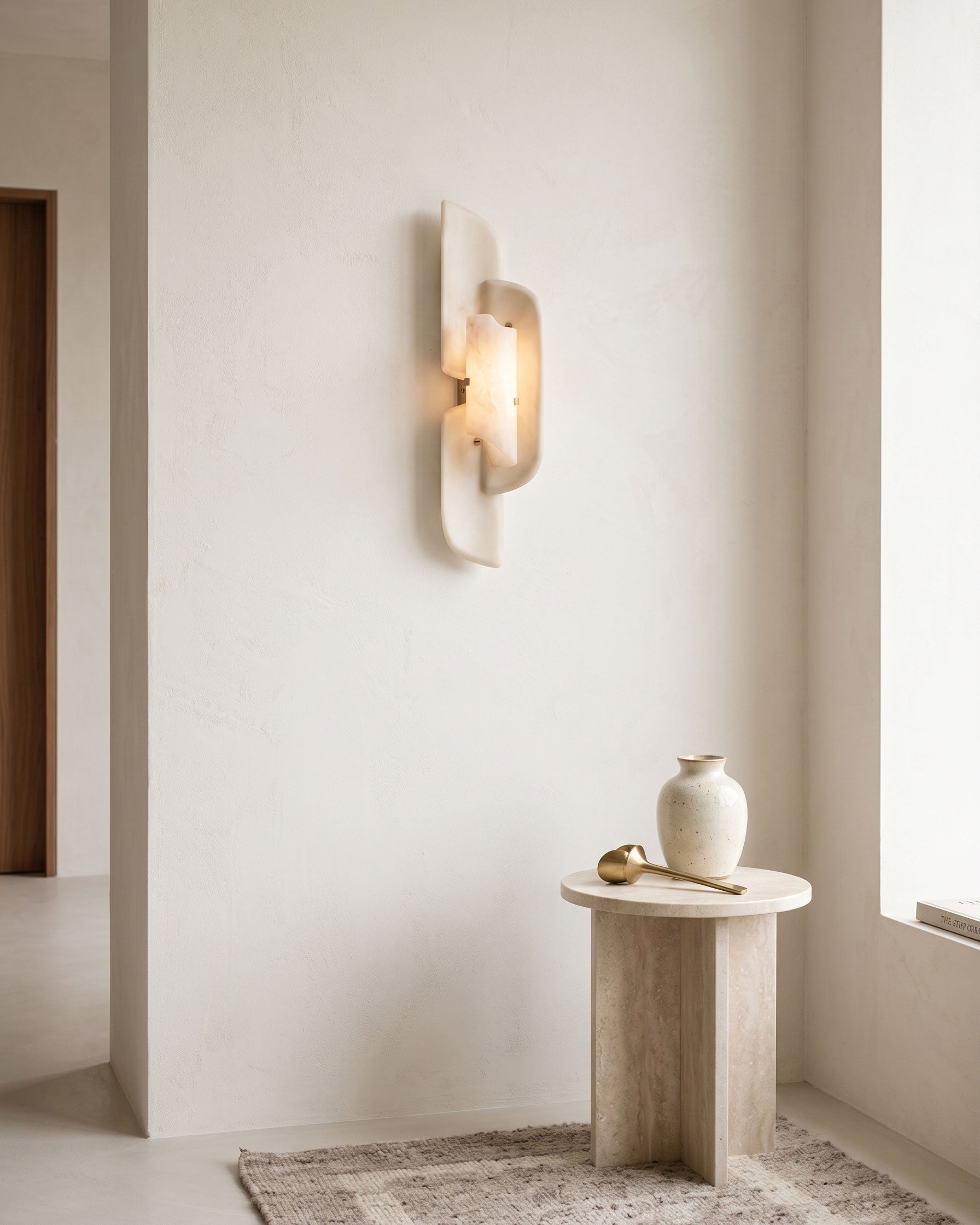 Garrick Alabaster Wall Sconce