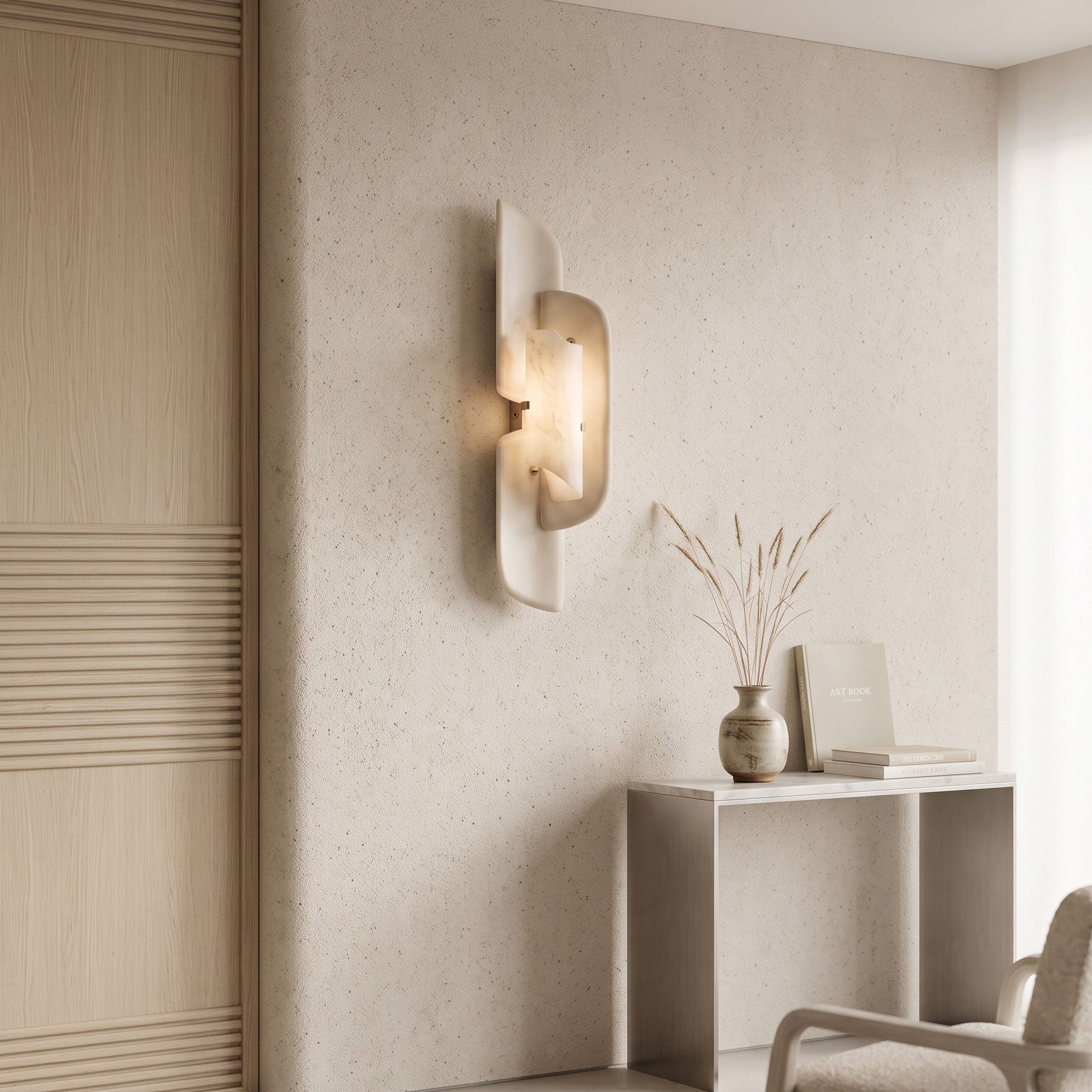Garrick Alabaster Wall Sconce