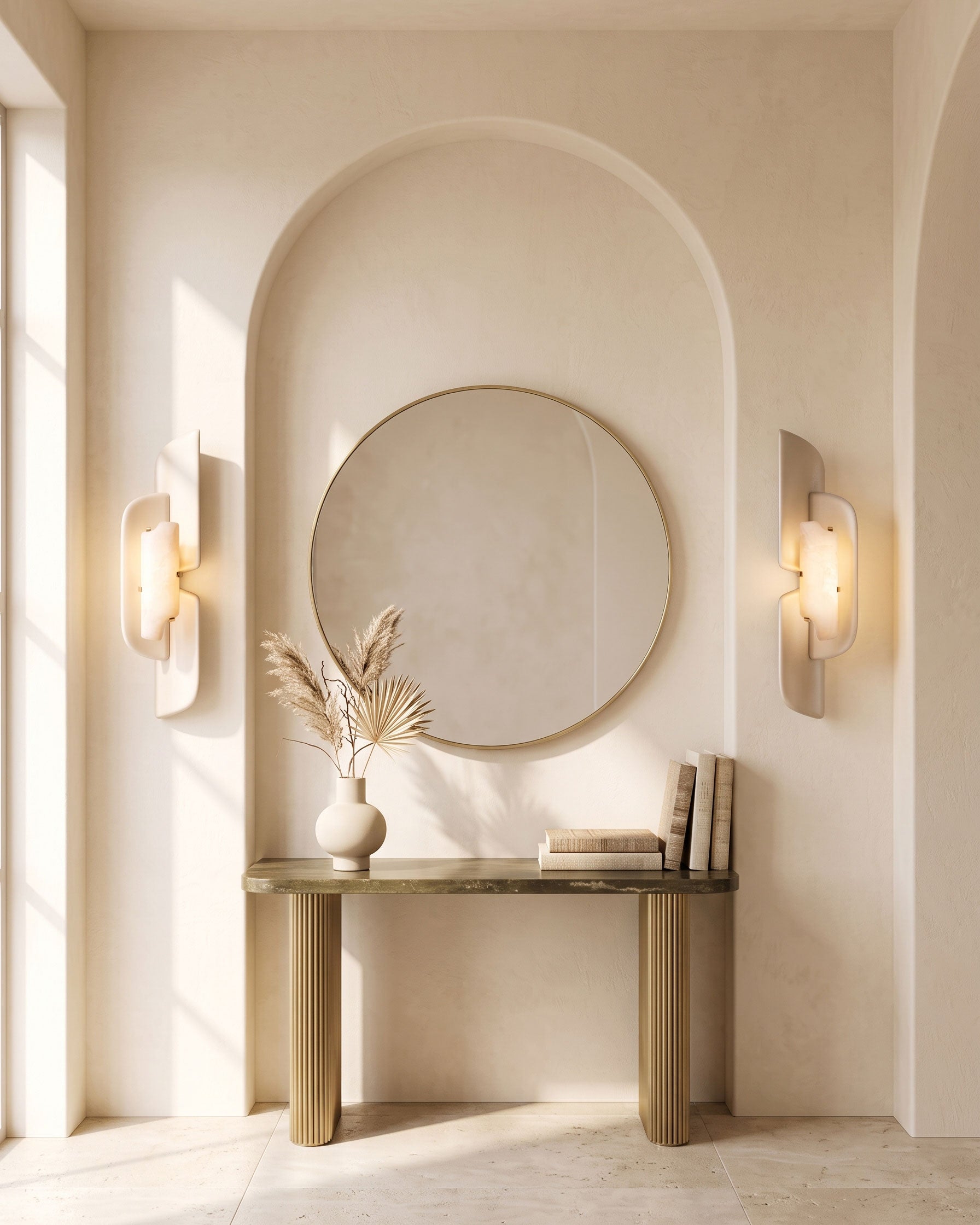 Garrick Alabaster Wall Sconce