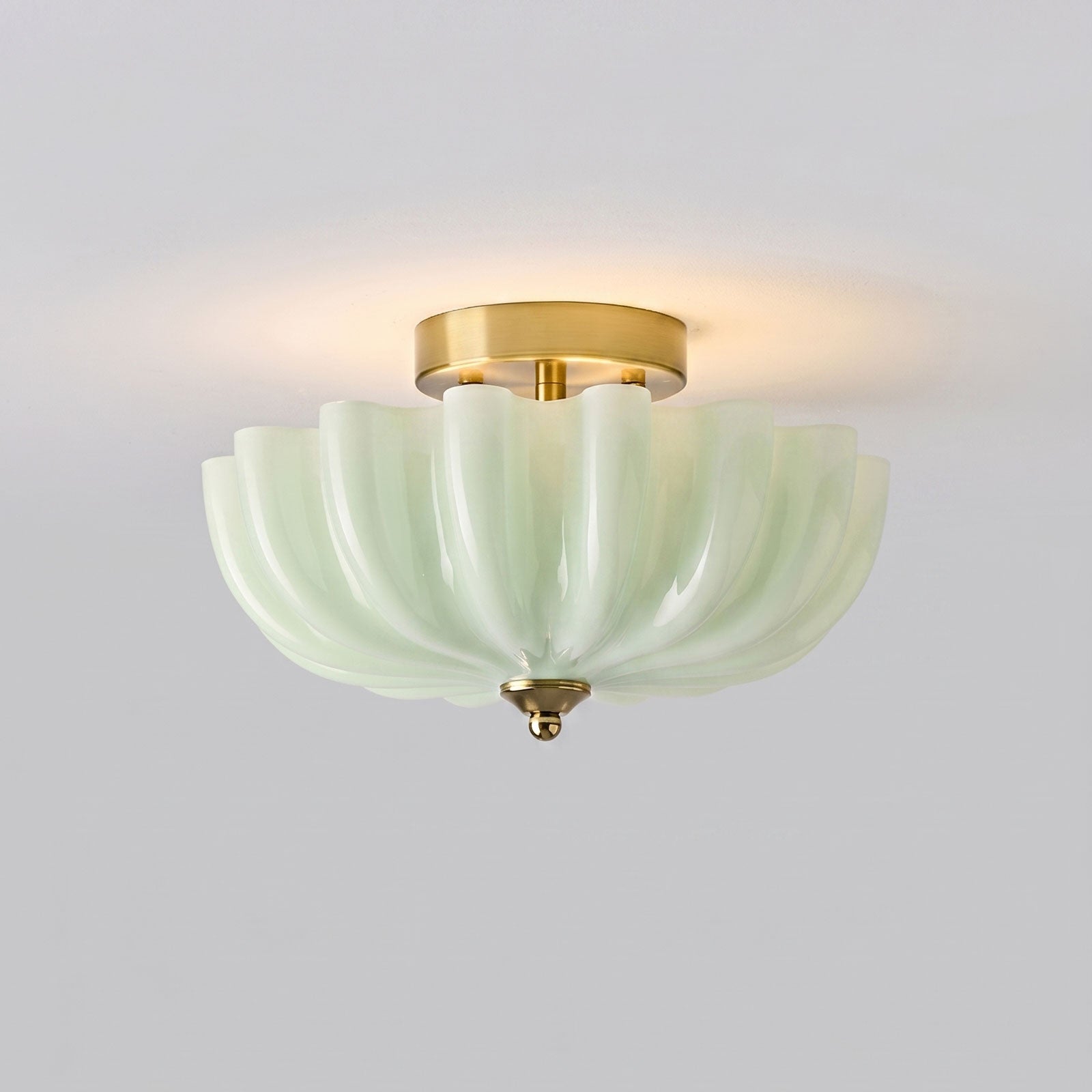 Linnea Scalloped Flush Mount