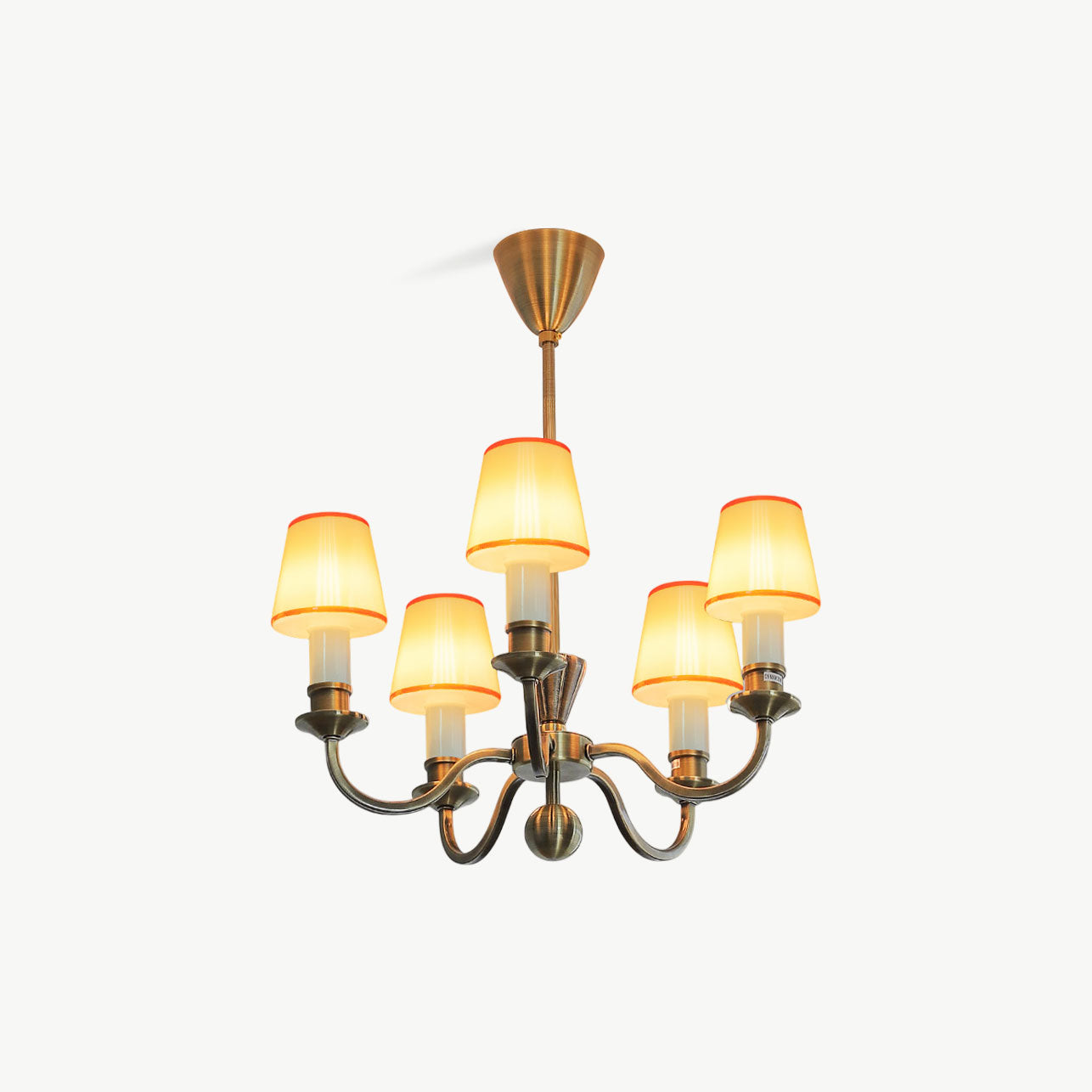 Gentry Opal Shade Chandelier