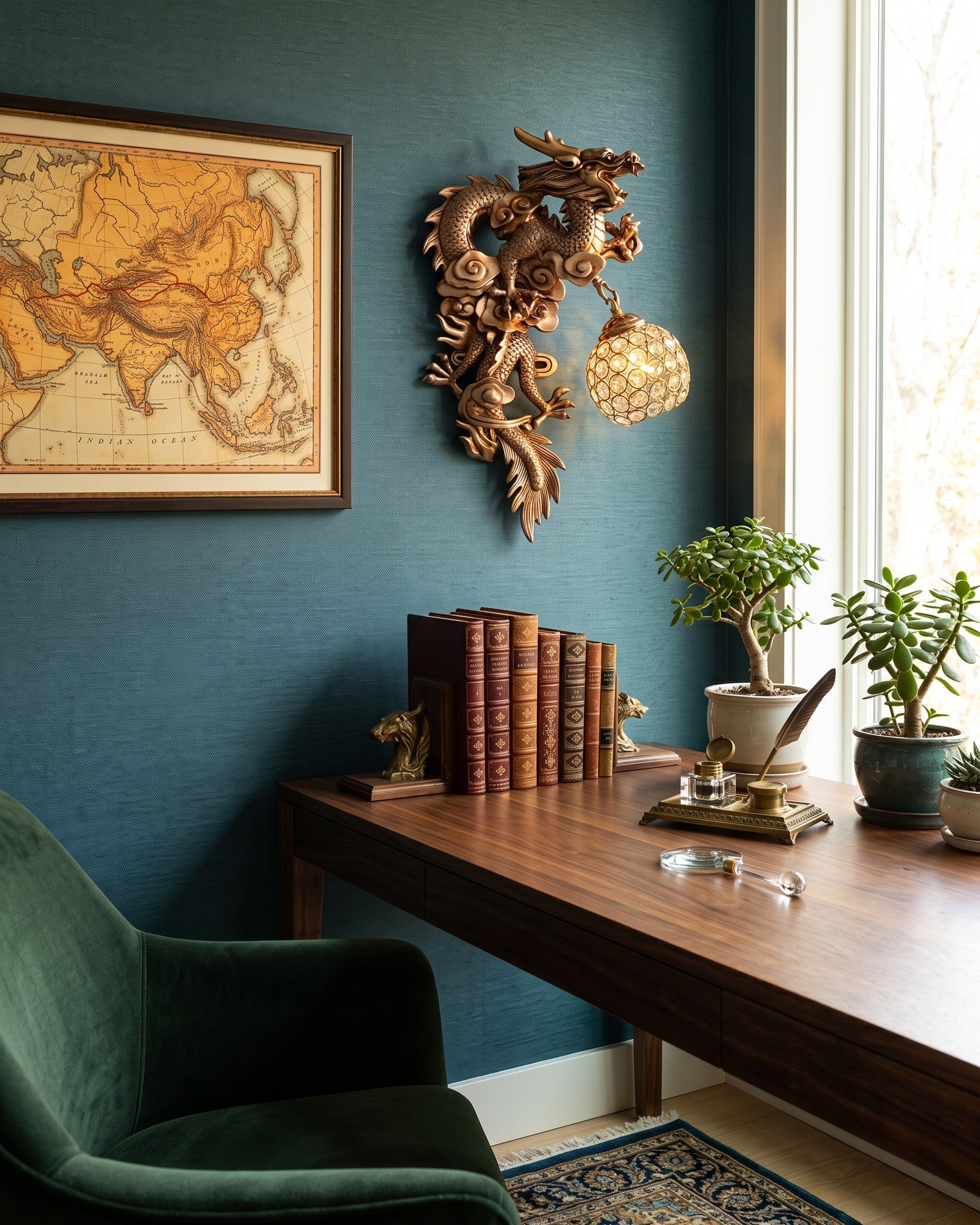 Gideon Mythical Wall Sconce