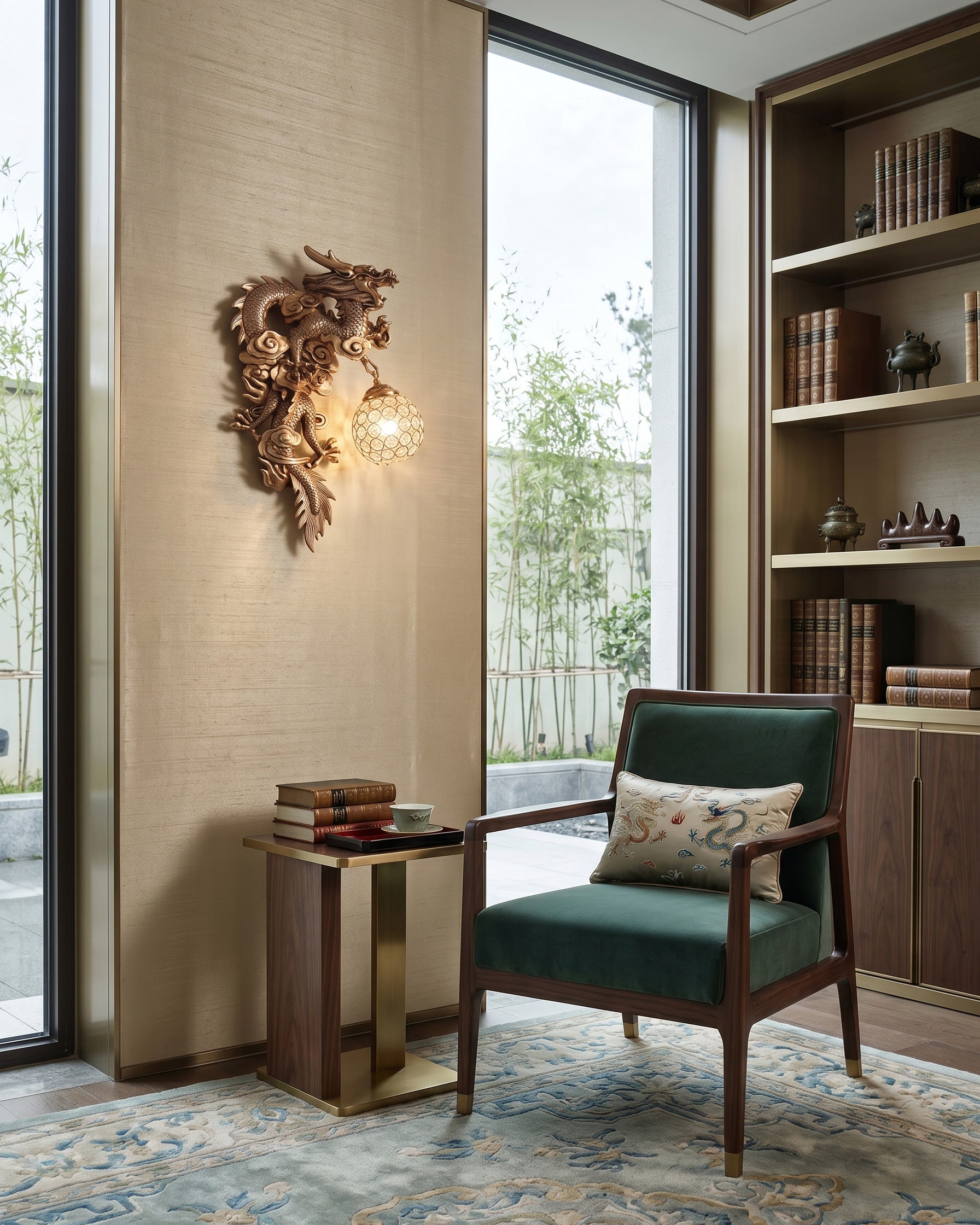 Gideon Mythical Wall Sconce