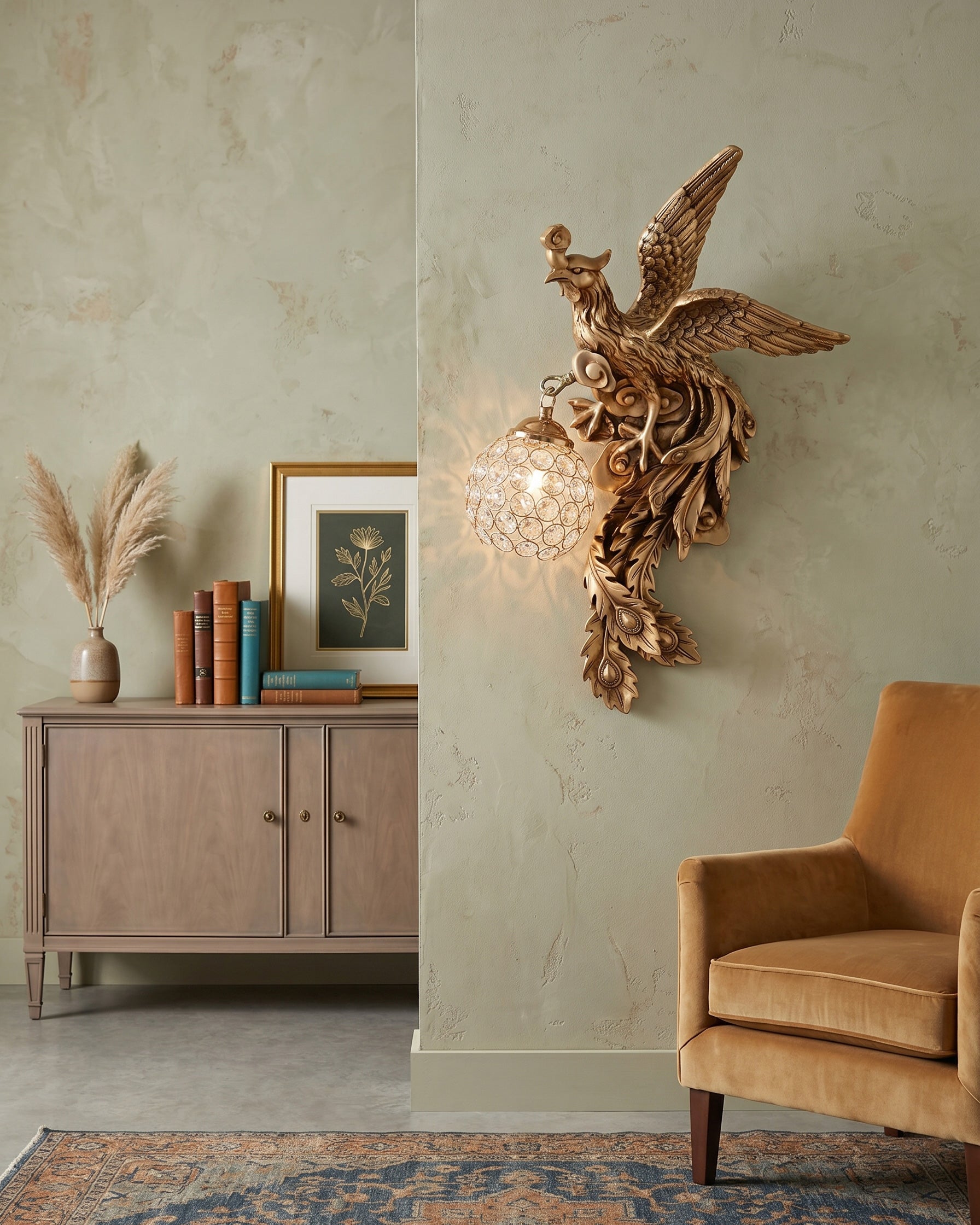 Gideon Mythical Wall Sconce