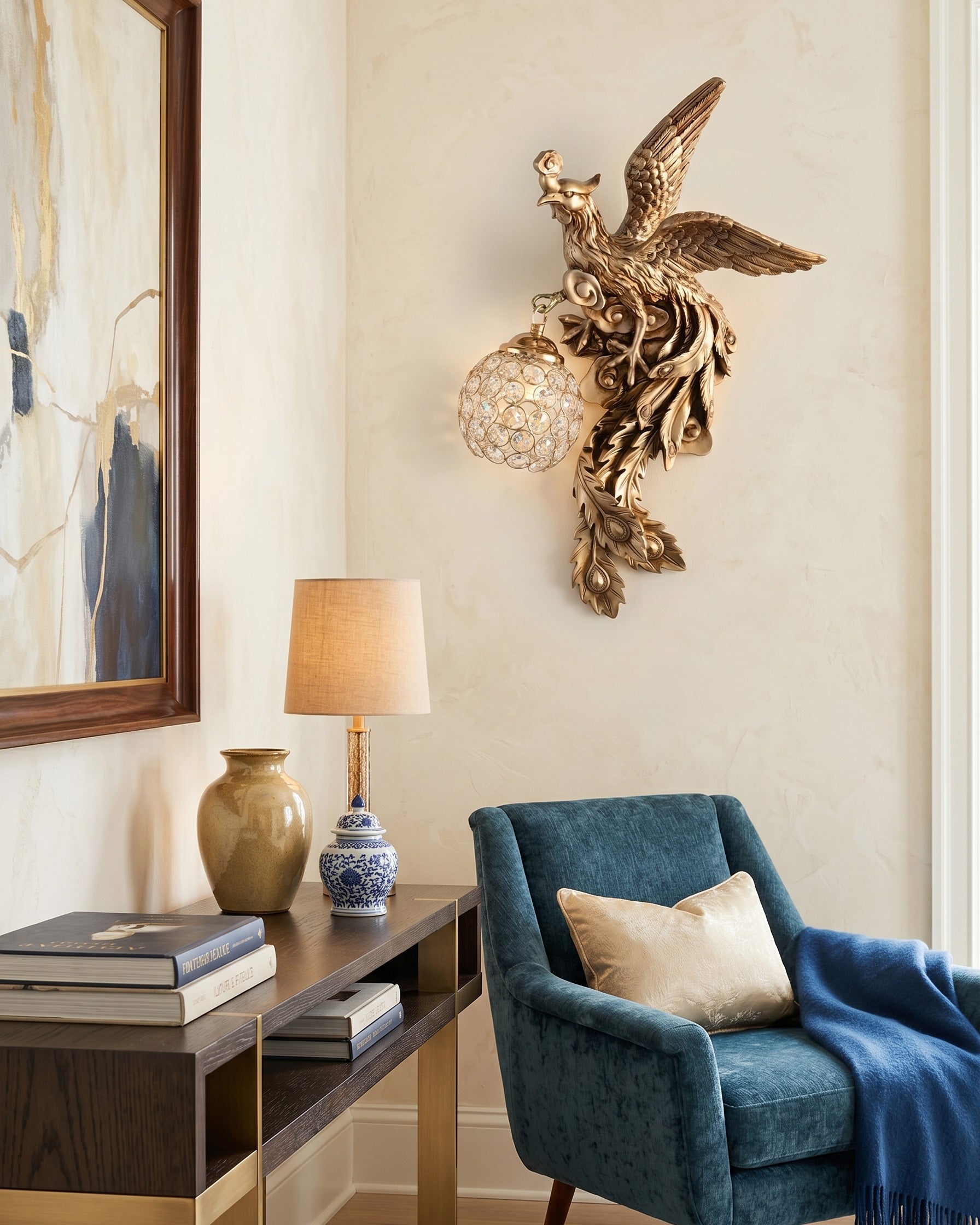 Gideon Mythical Wall Sconce
