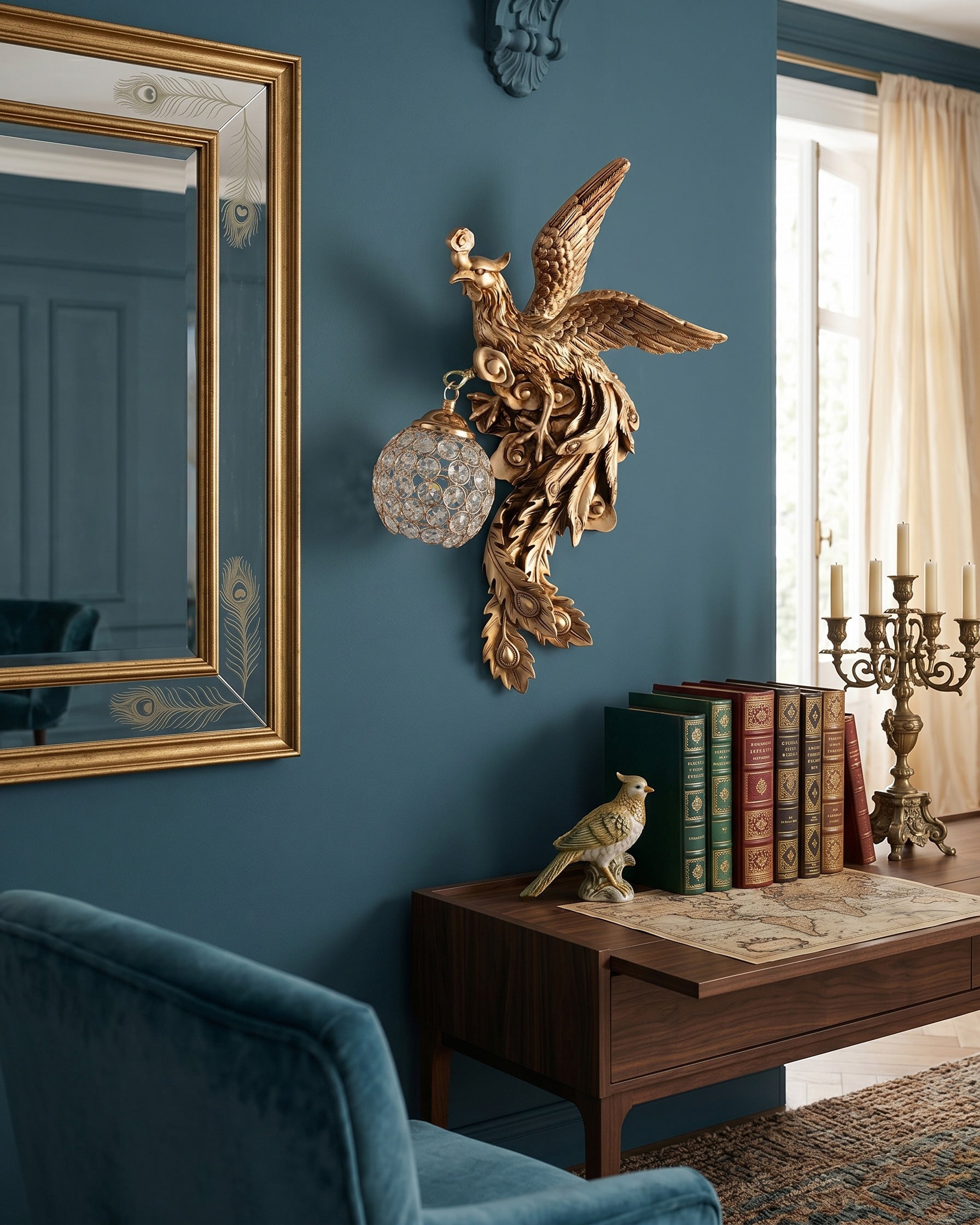 Gideon Mythical Wall Sconce