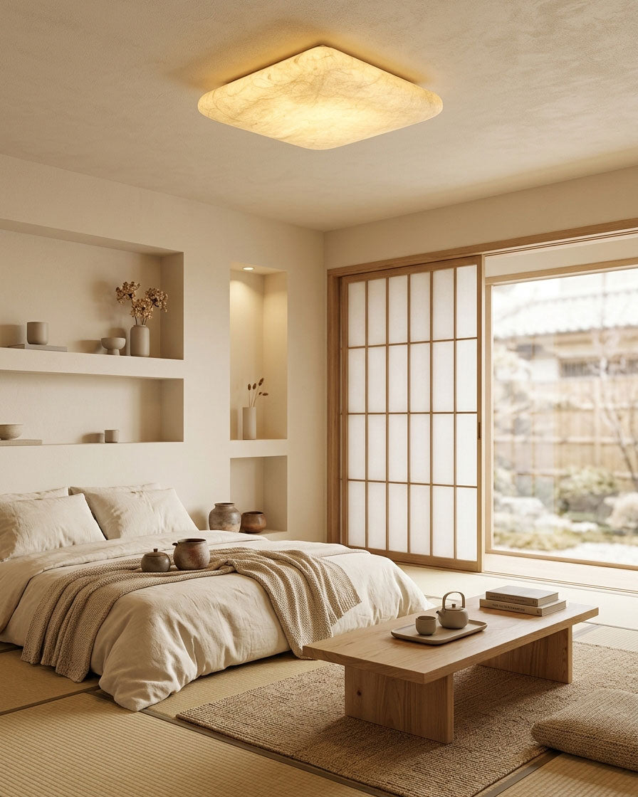 Greer Silk Flush Mount Ceiling Light