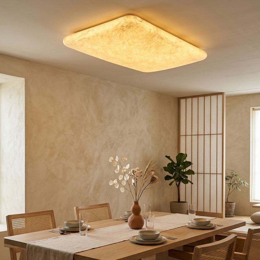 Greer Silk Flush Mount Ceiling Light