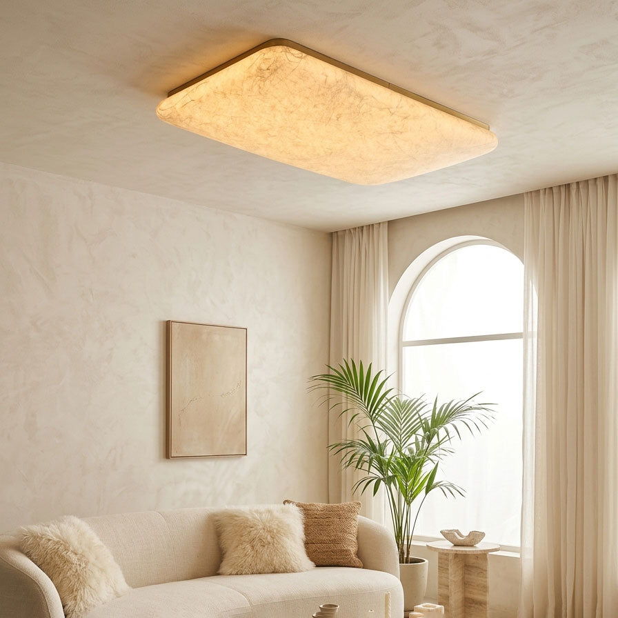 Greer Silk Flush Mount Ceiling Light