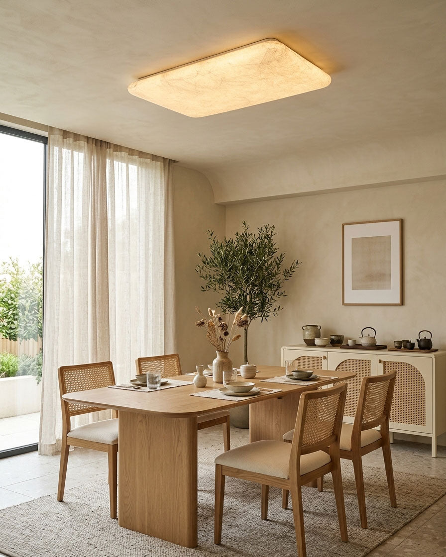 Greer Silk Flush Mount Ceiling Light