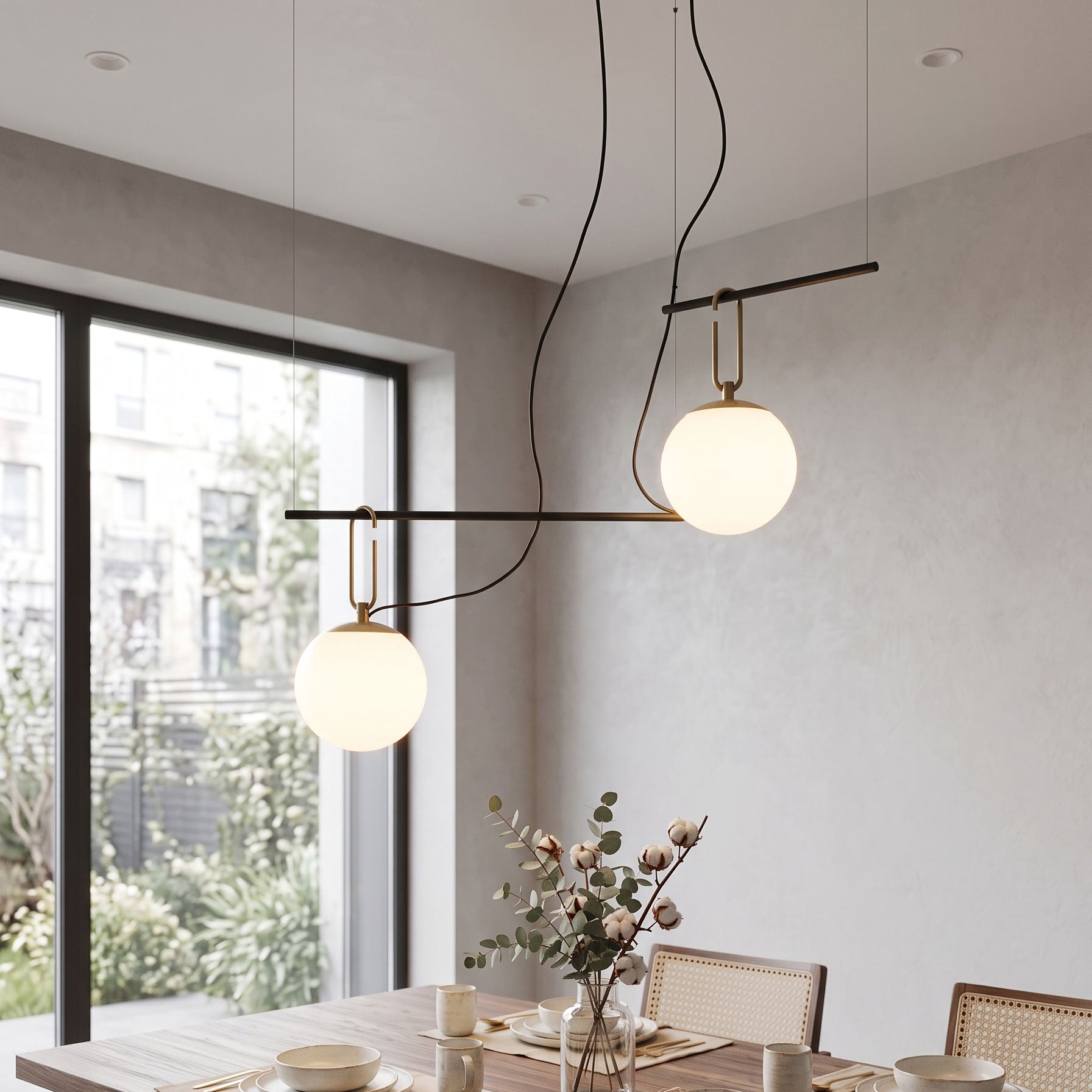 Gulliver Sculptural Opal Chandelier