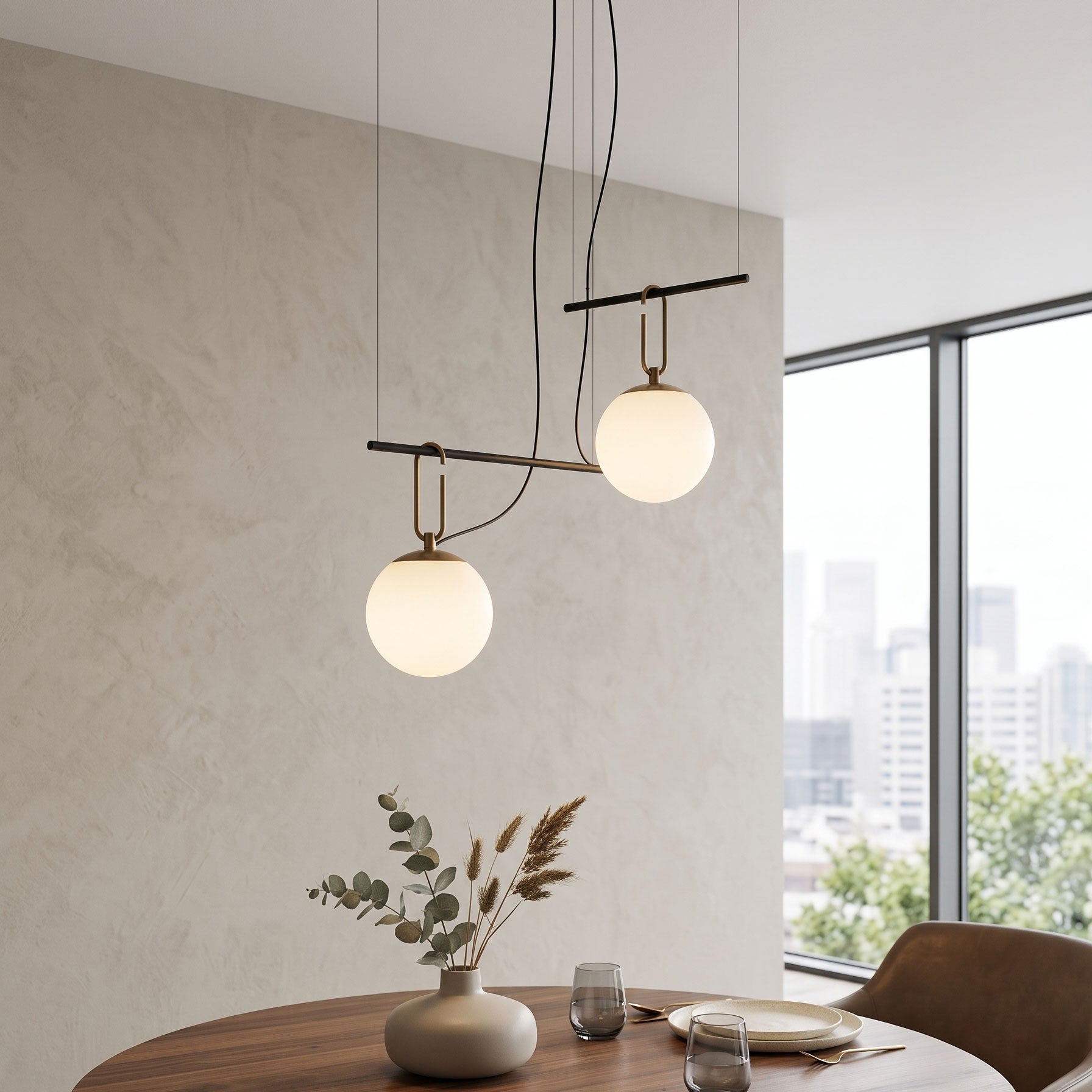 Gulliver Sculptural Opal Chandelier