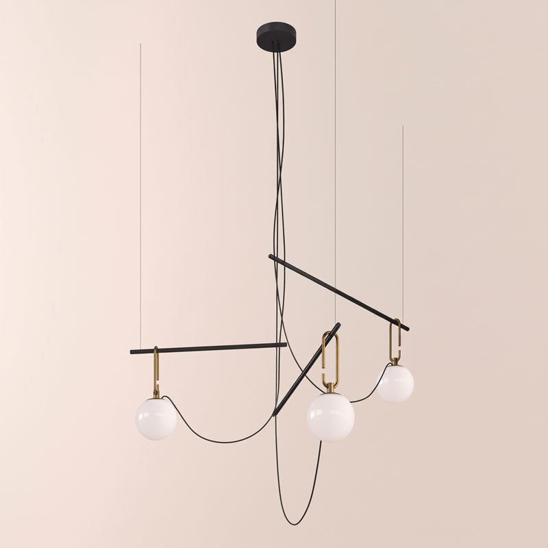 Gulliver Sculptural Opal Chandelier