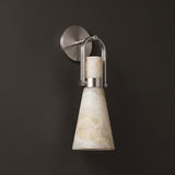 Satin Nickel & White