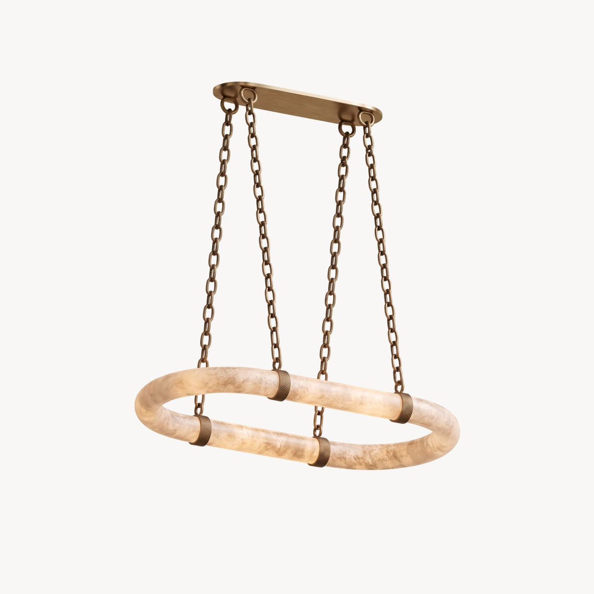 Hadley Floating Alabaster Chandelier